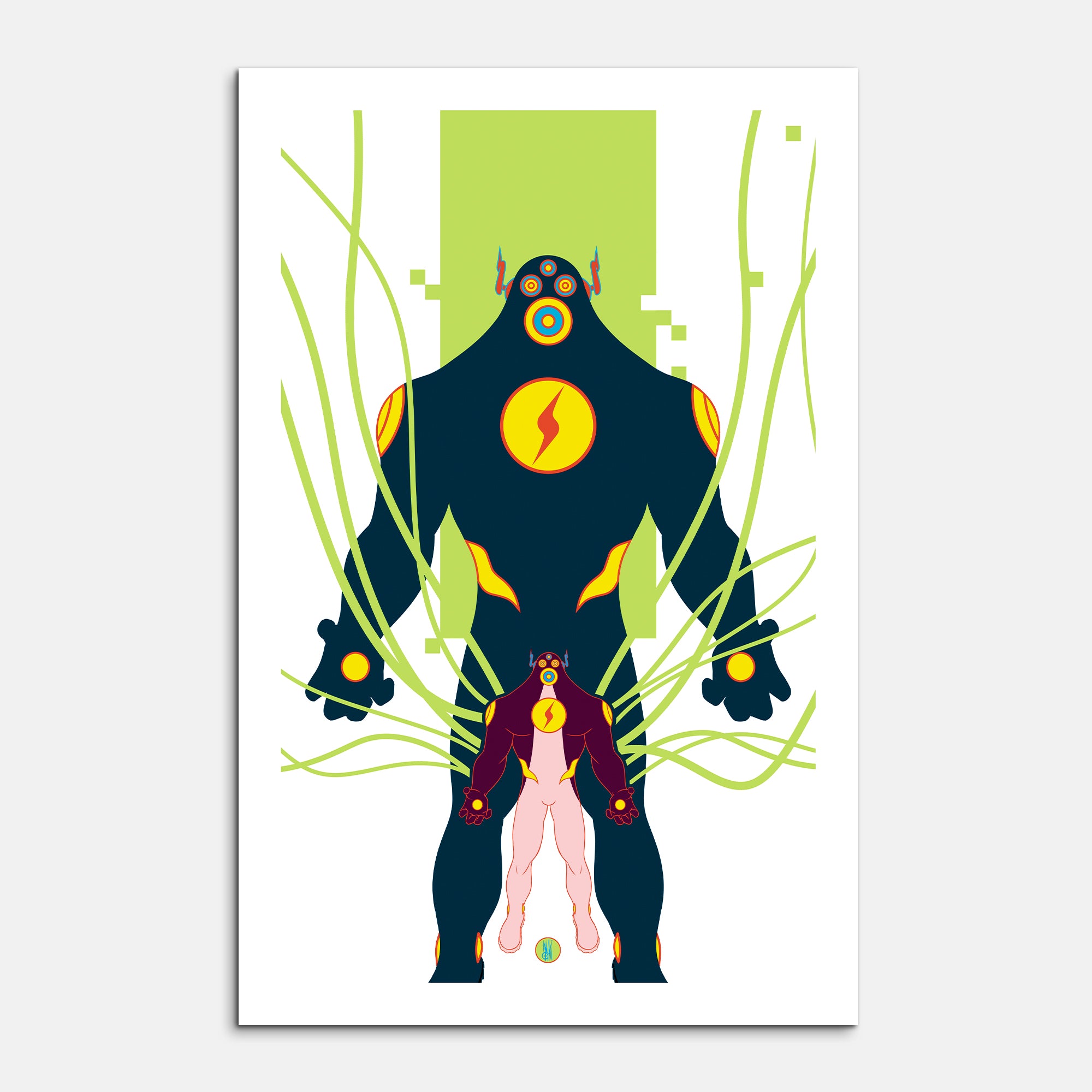 Arcadia Superdragon Inaki Miranda Art Print