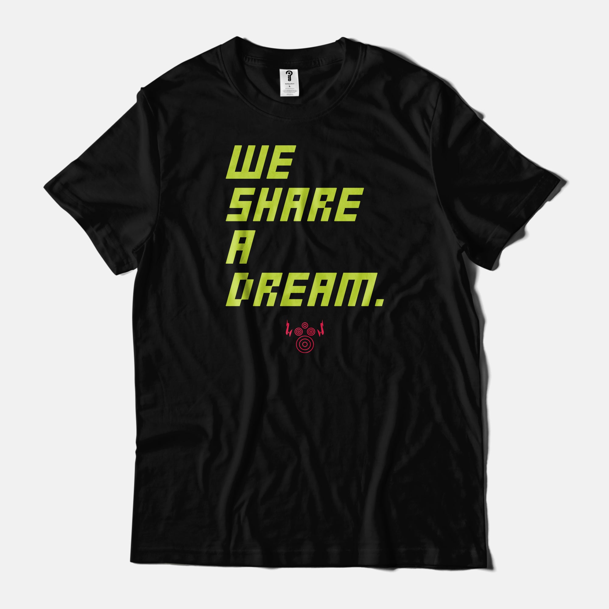 Arcadia We Share A Dream Black T-Shirt
