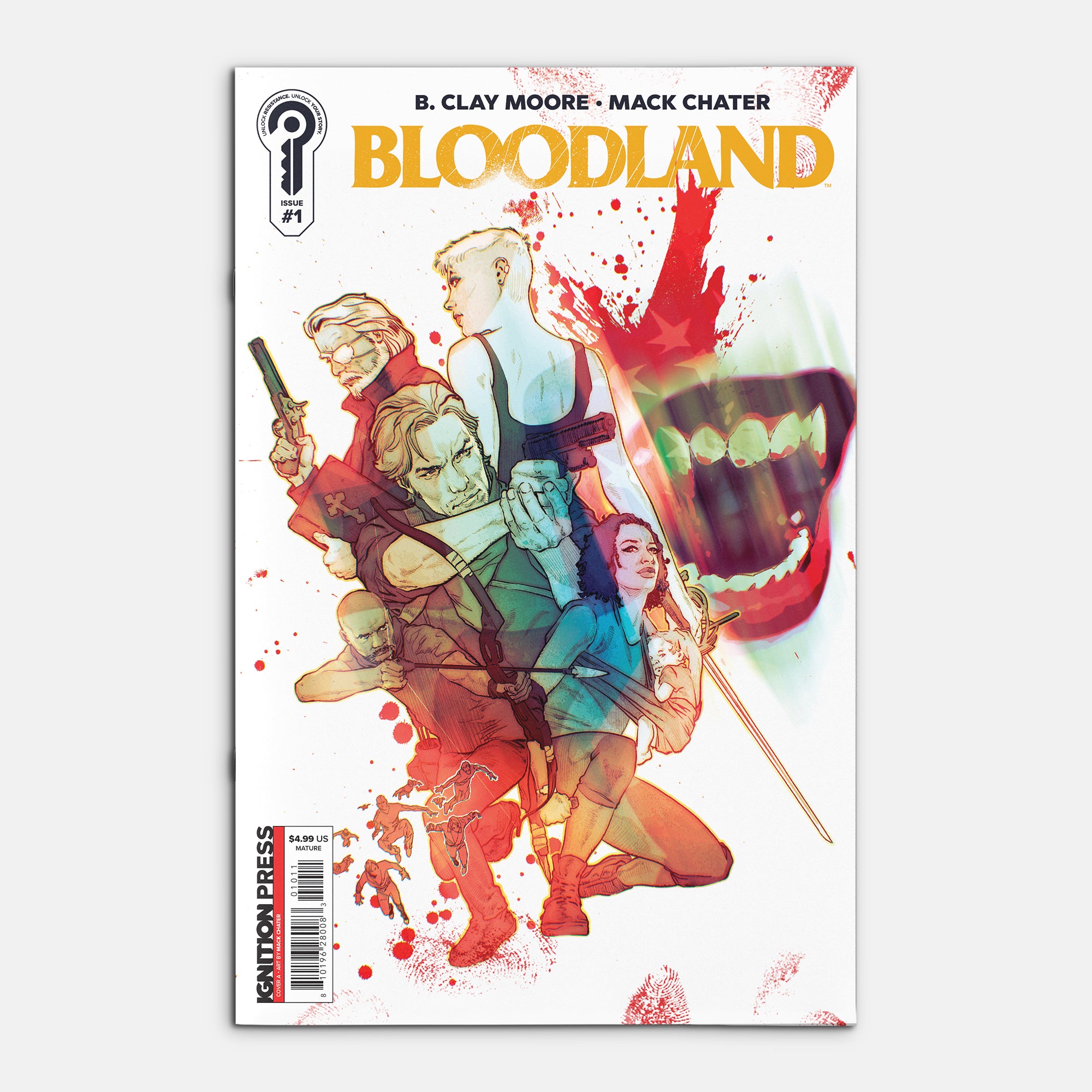 Bloodland #1 Cover A Mack Chater – Ignition Press