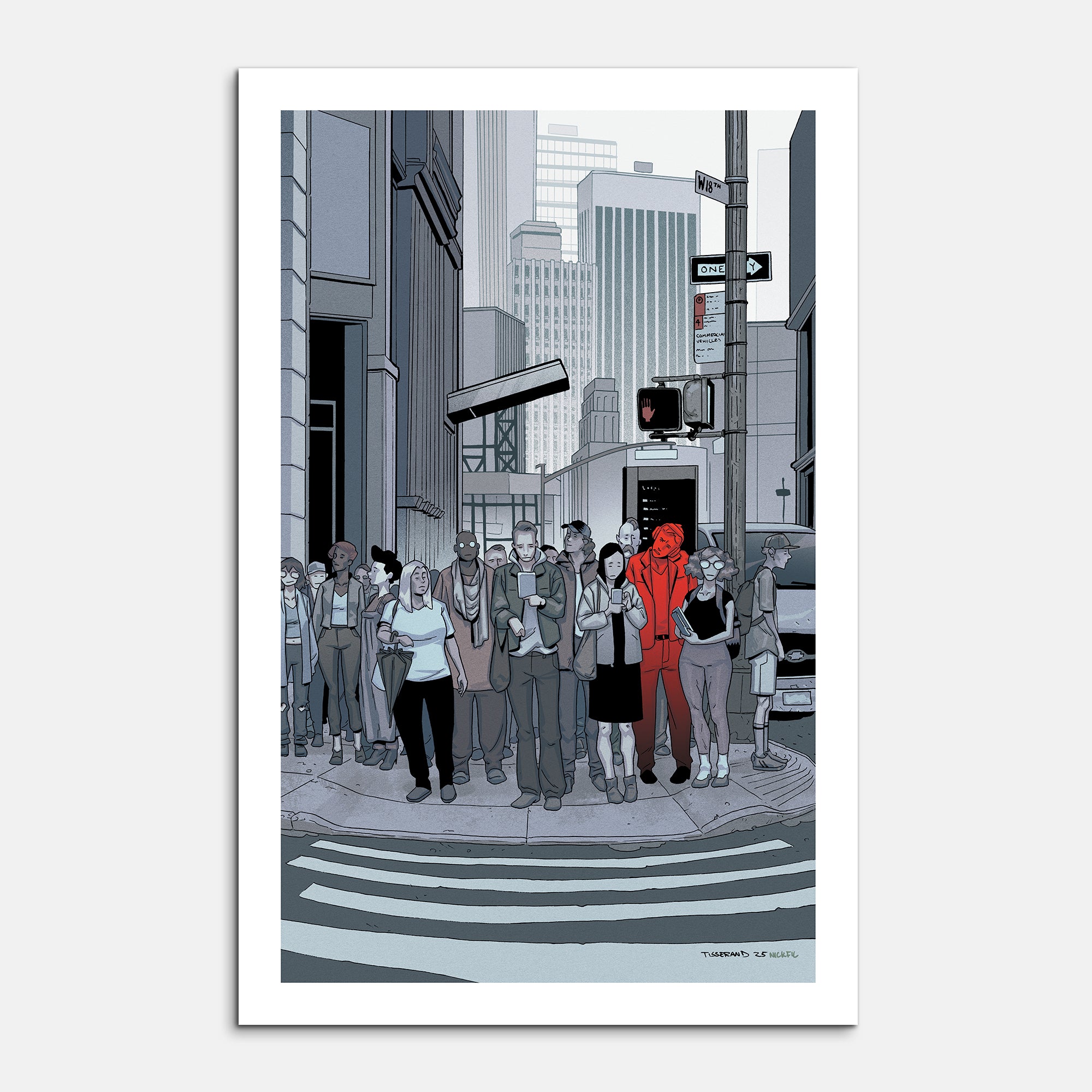 Murder Podcast: The Cold Open Mike Tisserand Art Print