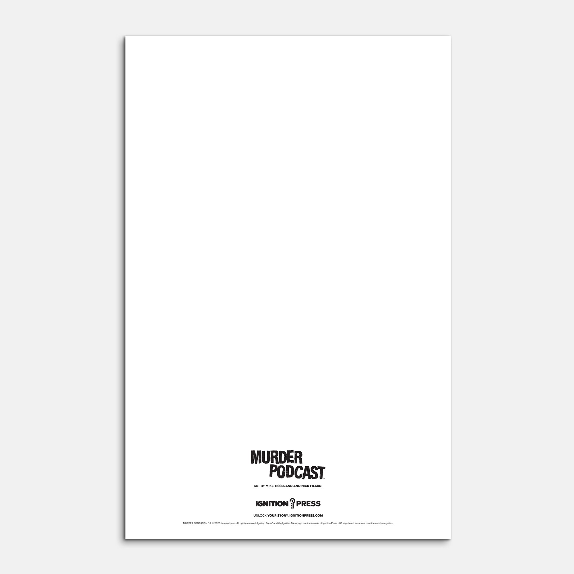 Murder Podcast: The Cold Open Mike Tisserand Art Print