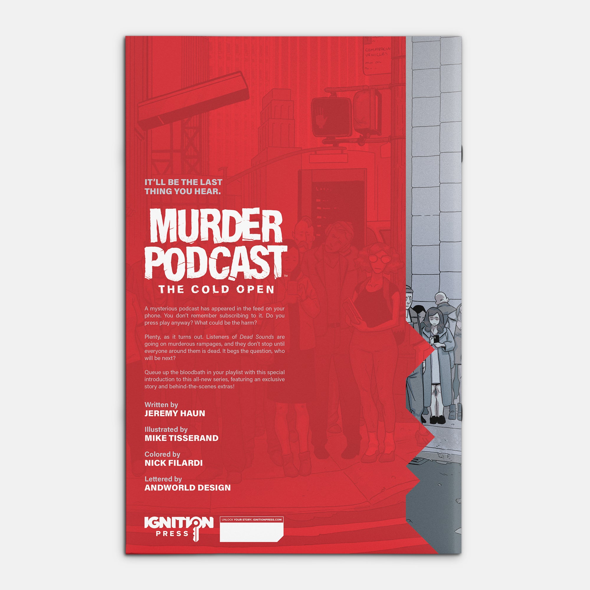 Murder Podcast: The Cold Open Cover B Mike Tisserand