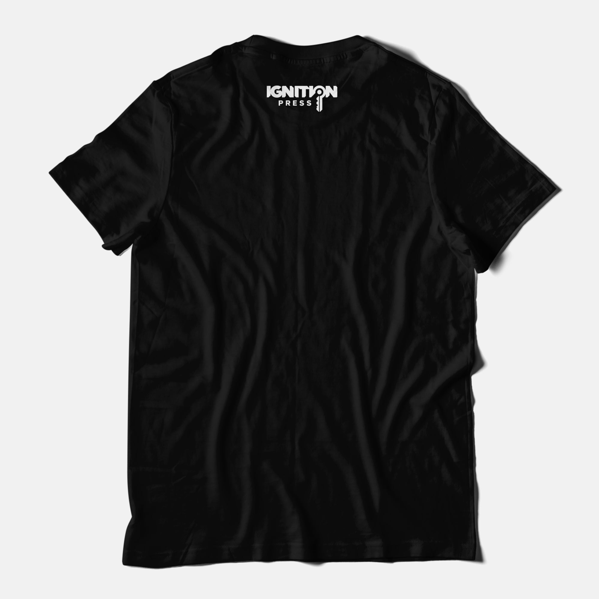 Murder Podcast Green Skull Black T-Shirt