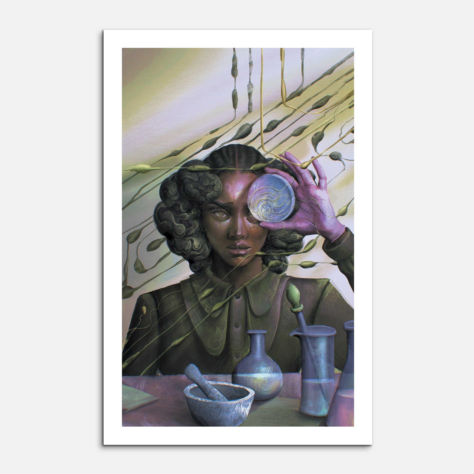 Roots of Madness #1 Juliet Nneka Art Print