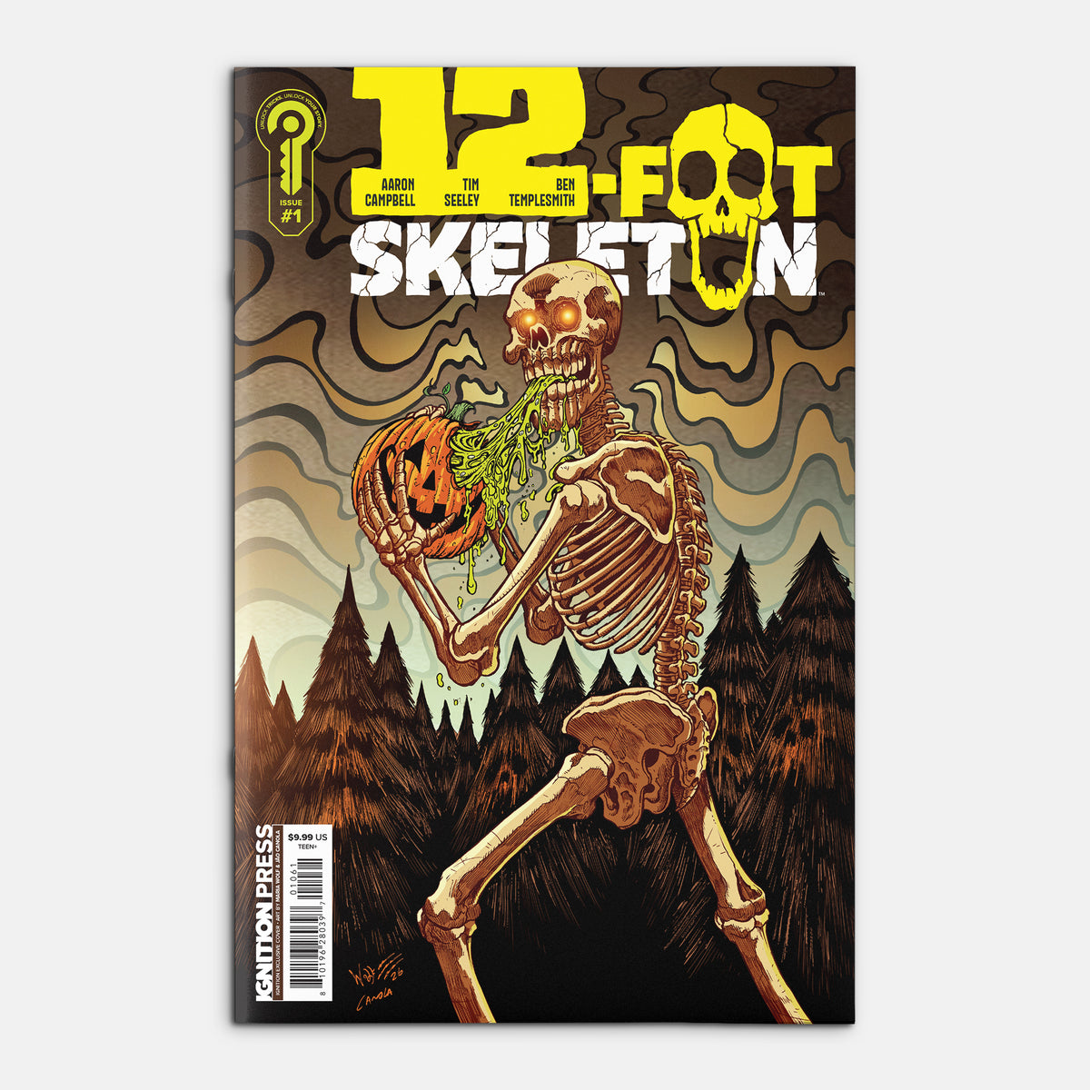 12-Foot Skeleton #1 Cover D Maria Wolf Ignition Exclusive