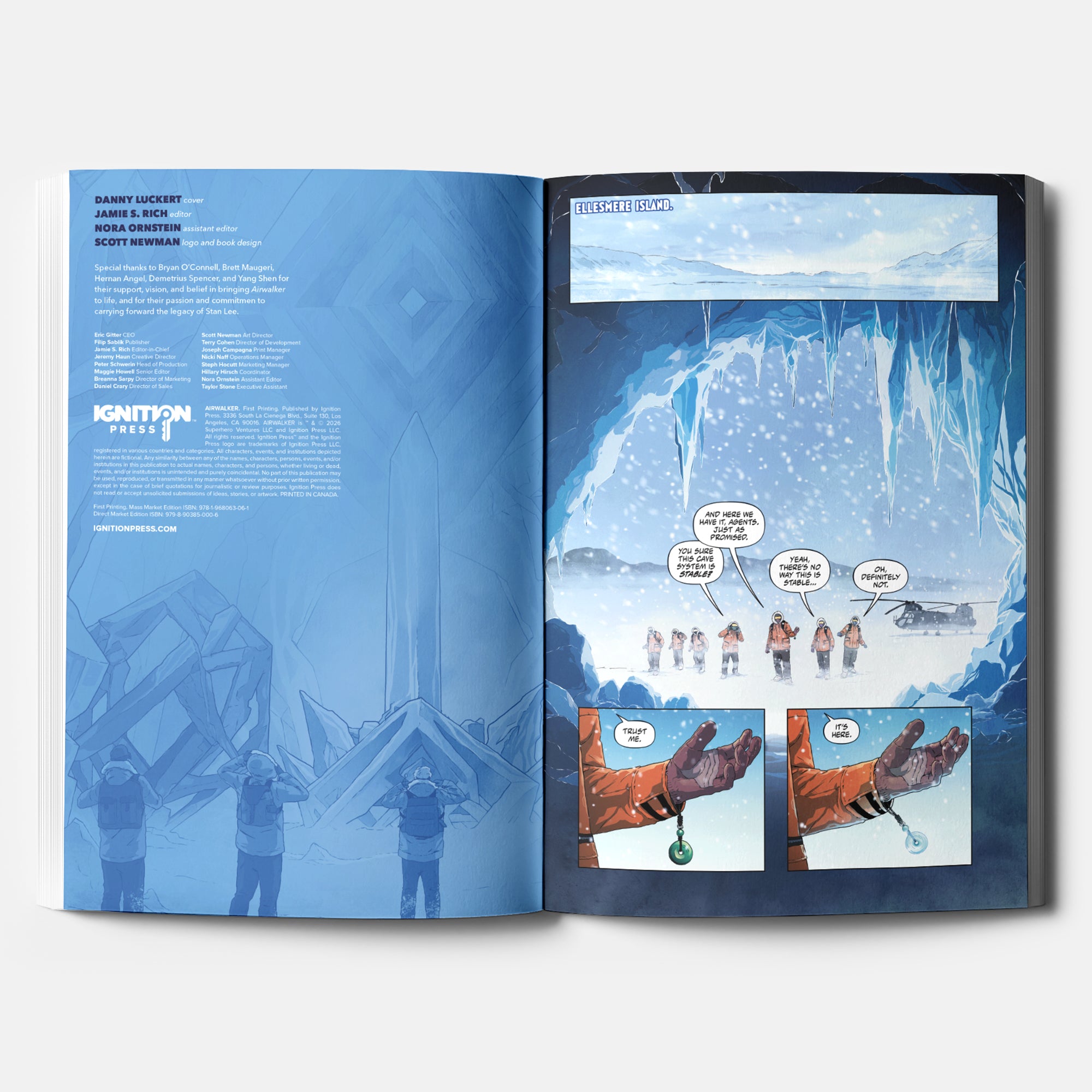Airwalker: The Original Graphic Novel (Direct Market Edition)