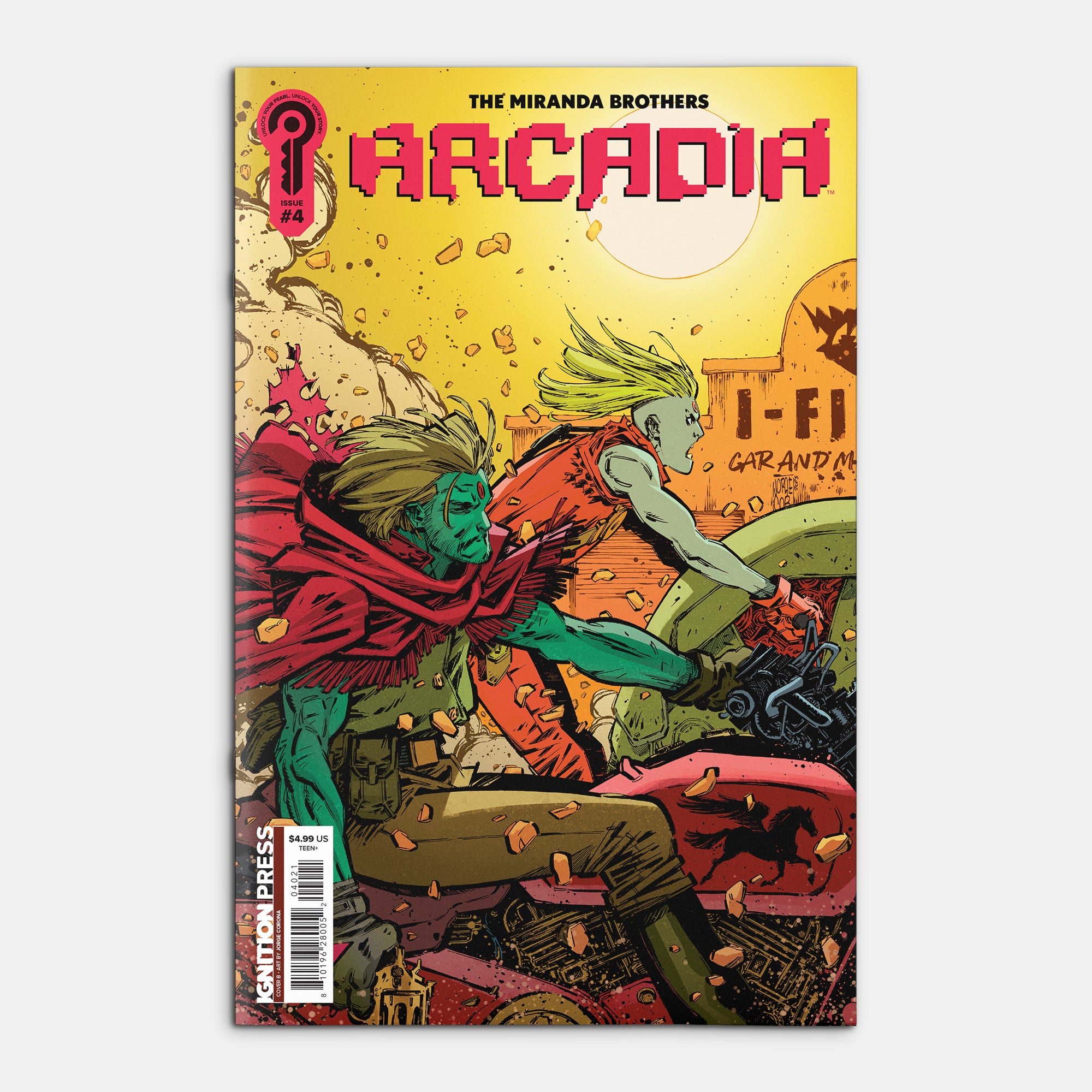Arcadia #4 Cover B Jorge Corona
