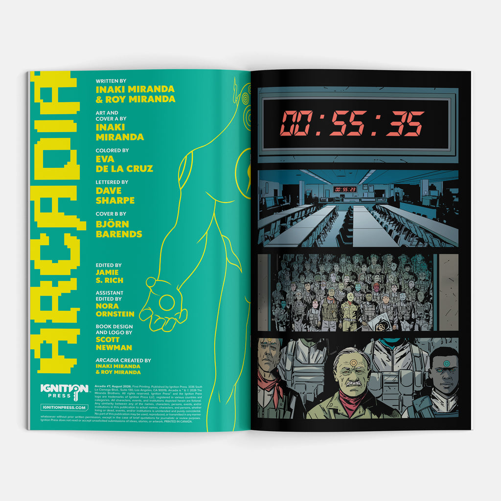 Arcadia #7 Cover A Inaki Miranda