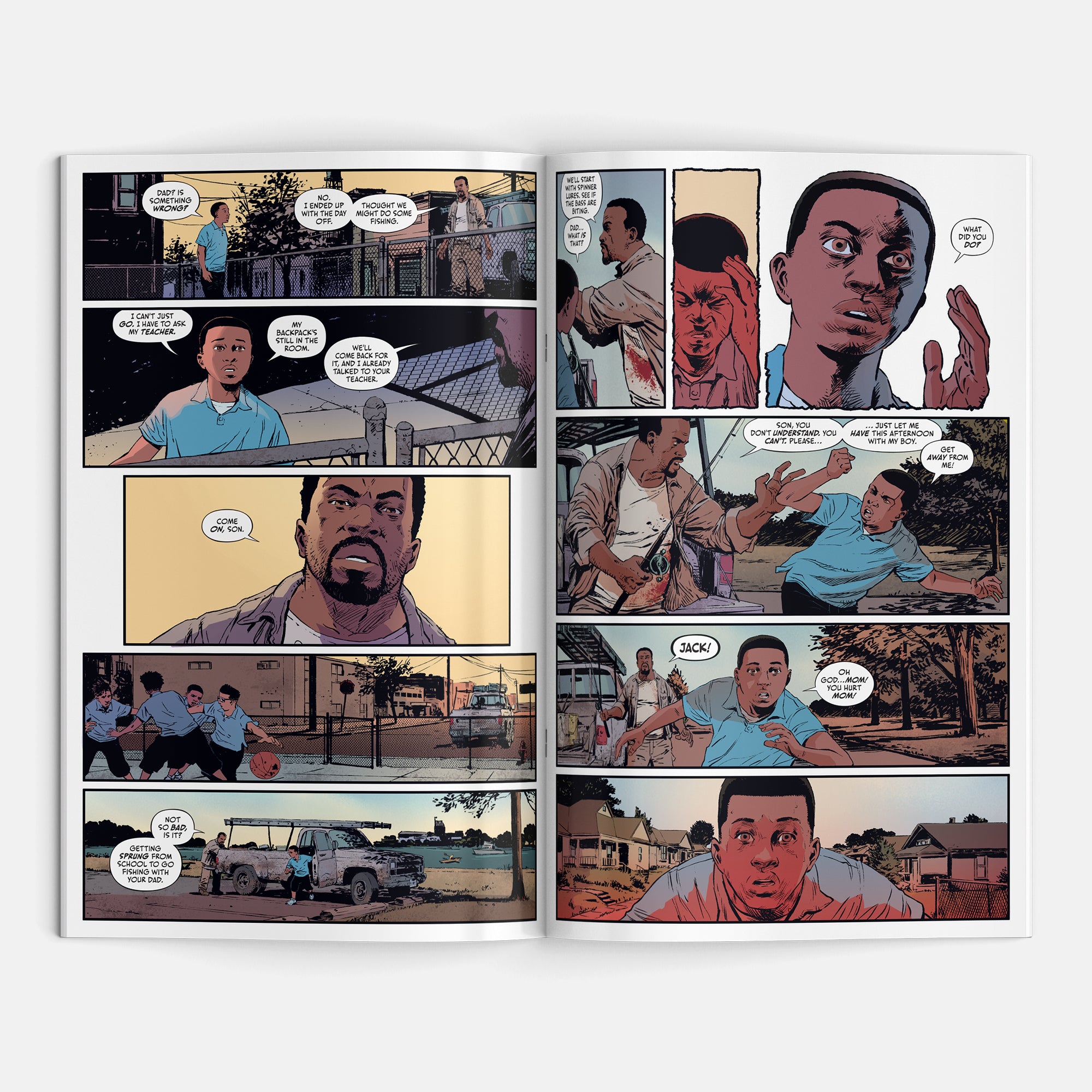 Bad Thoughts: The Cold Open Cover B Fernando Blanco Planet Comic Con Exclusive