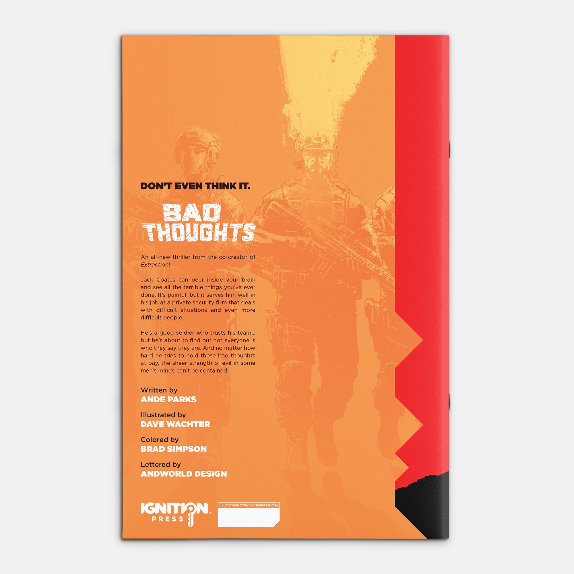 Bad Thoughts #1 Cover A Dave Wachter