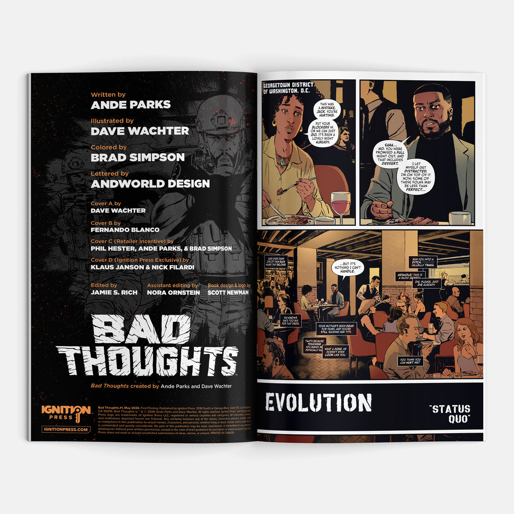 Bad Thoughts #1 Cover B Fernando Blanco