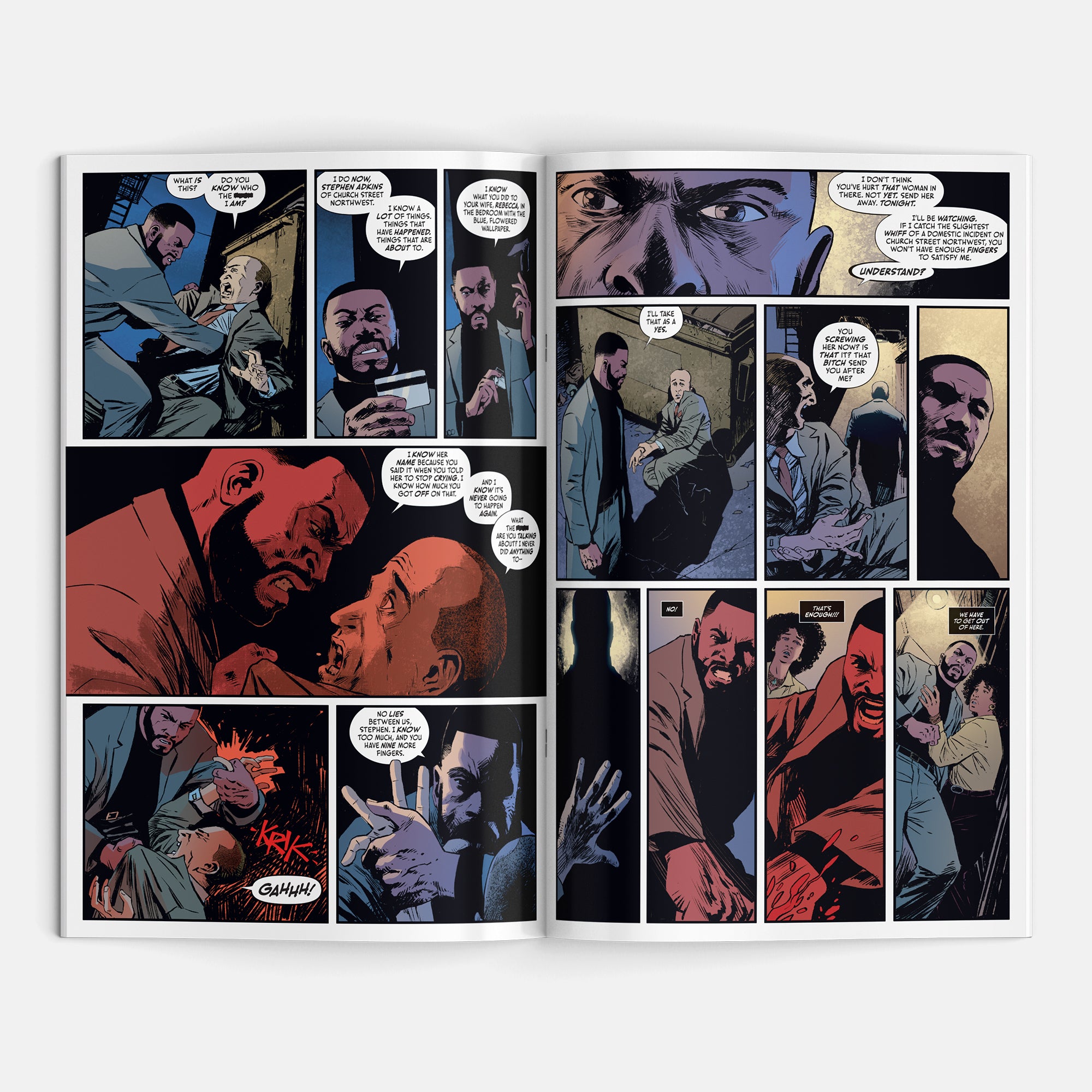 Bad Thoughts #1 Cover D Klaus Janson Ignition Exclusive