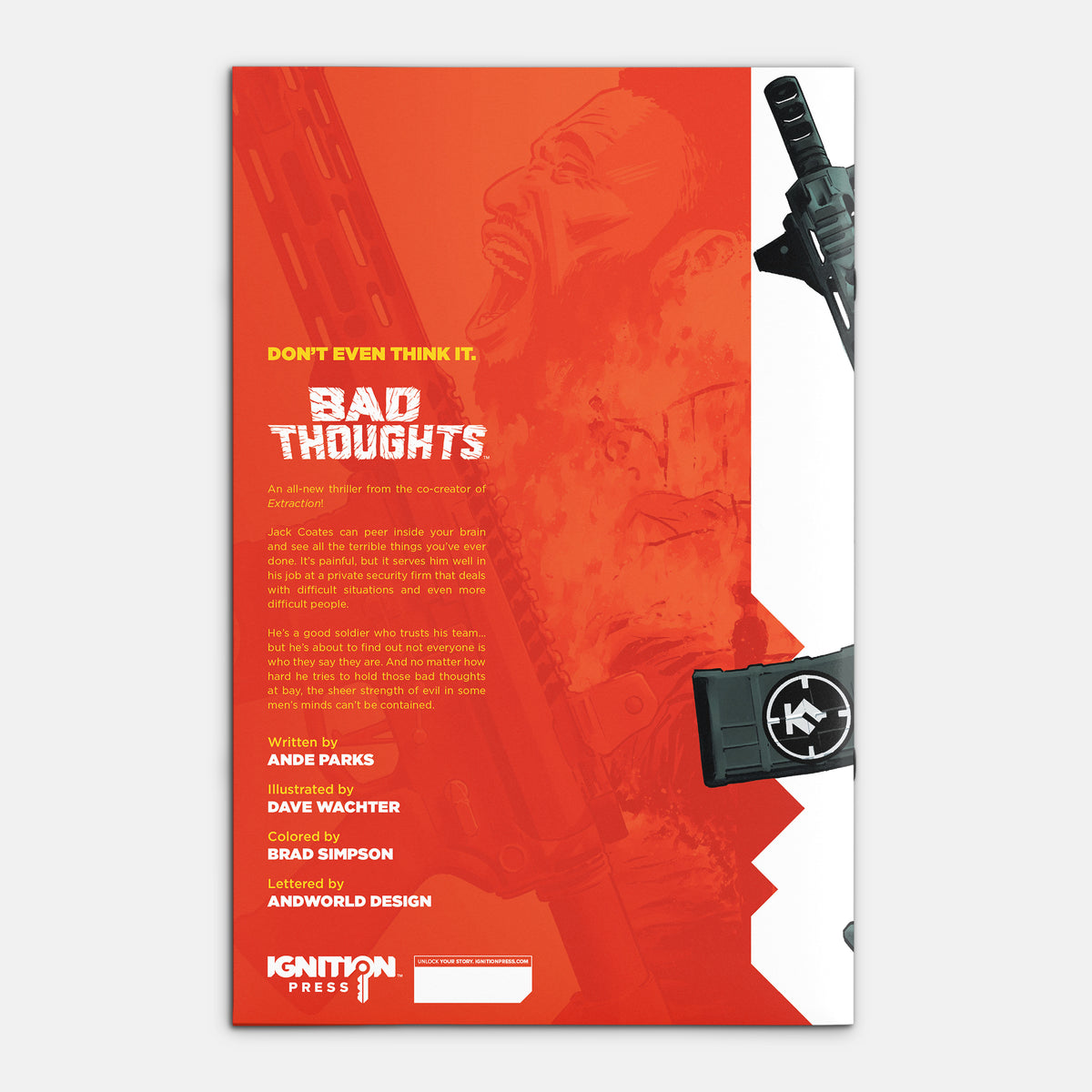 Bad Thoughts #4 Cover B Fernando Blanco