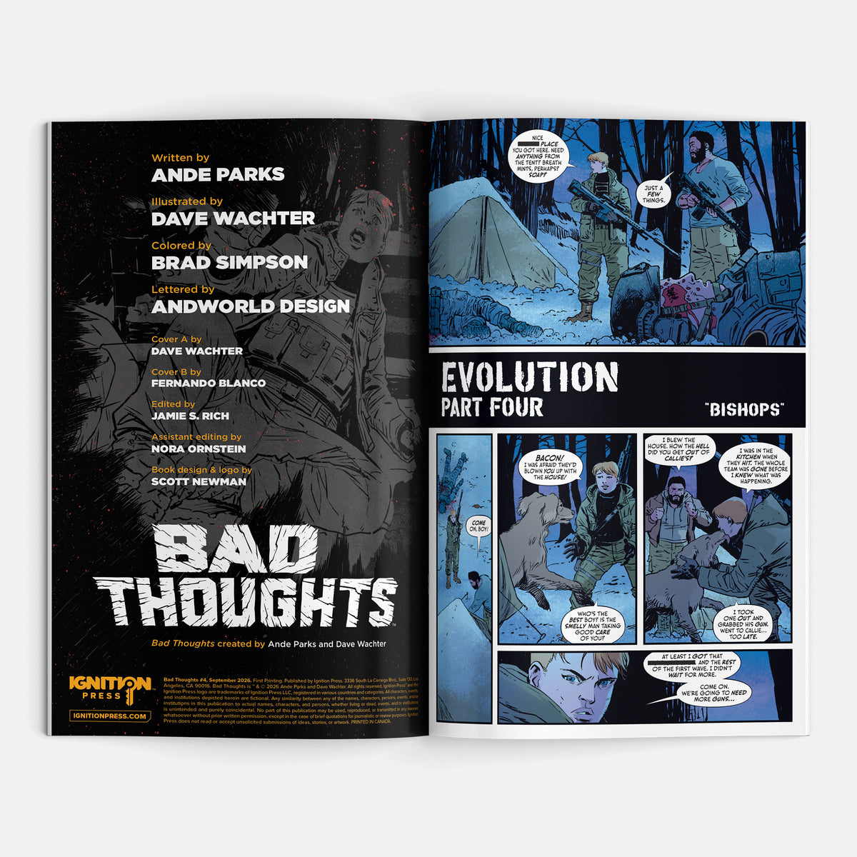 Bad Thoughts #4 Cover A Dave Wachter
