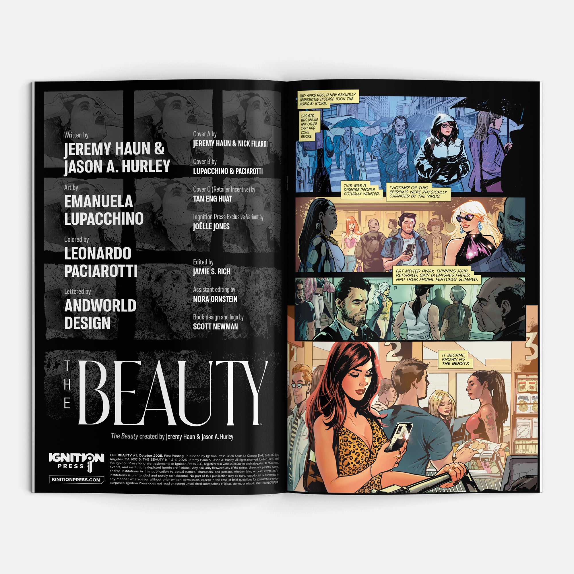 beautyページ Beauty (2025) #1 Cover D Joëlle Jones Ignition Exclusive