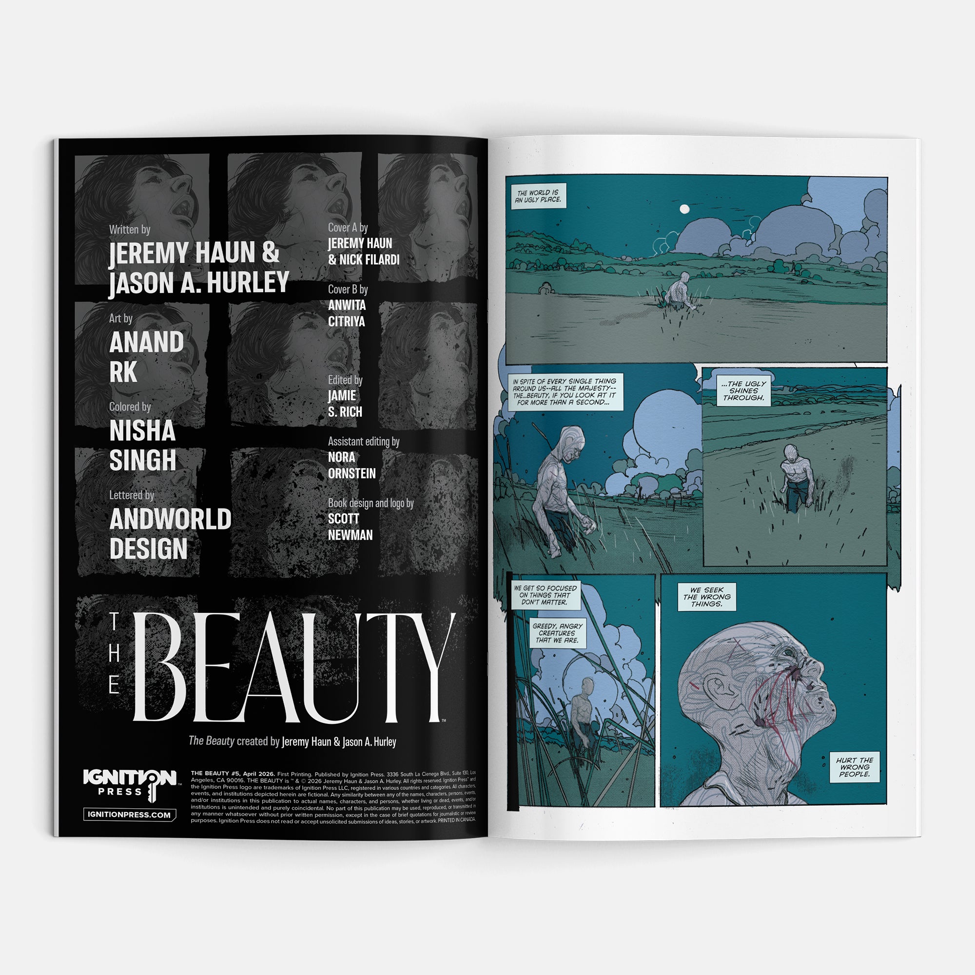 The Beauty (2025) #5 Cover A Jeremy Haun