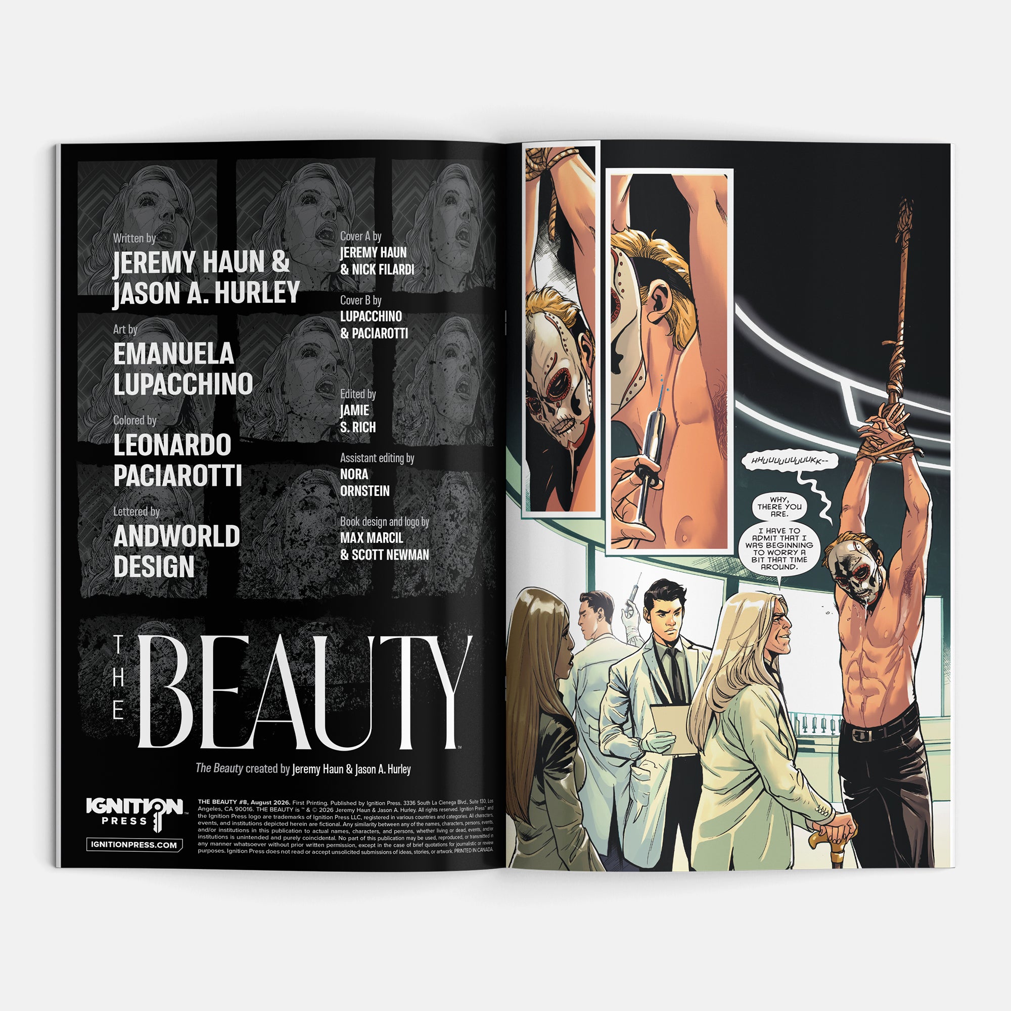 The Beauty (2025) #8 Cover A Jeremy Haun