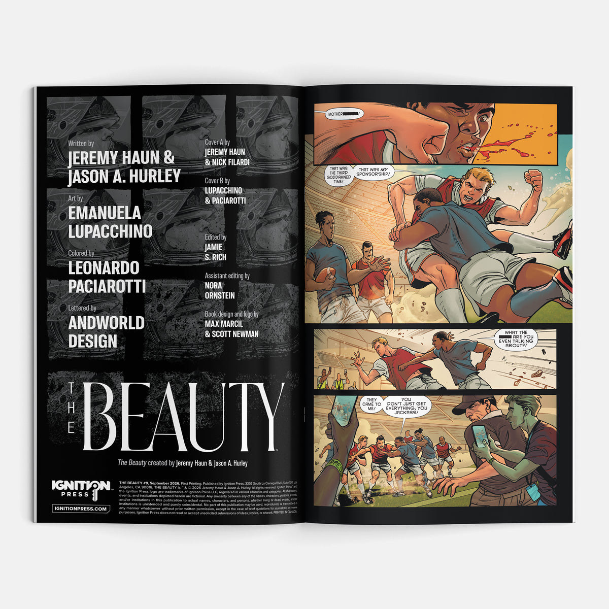 The Beauty (2025) #9 Cover B Emanuela Lupacchino