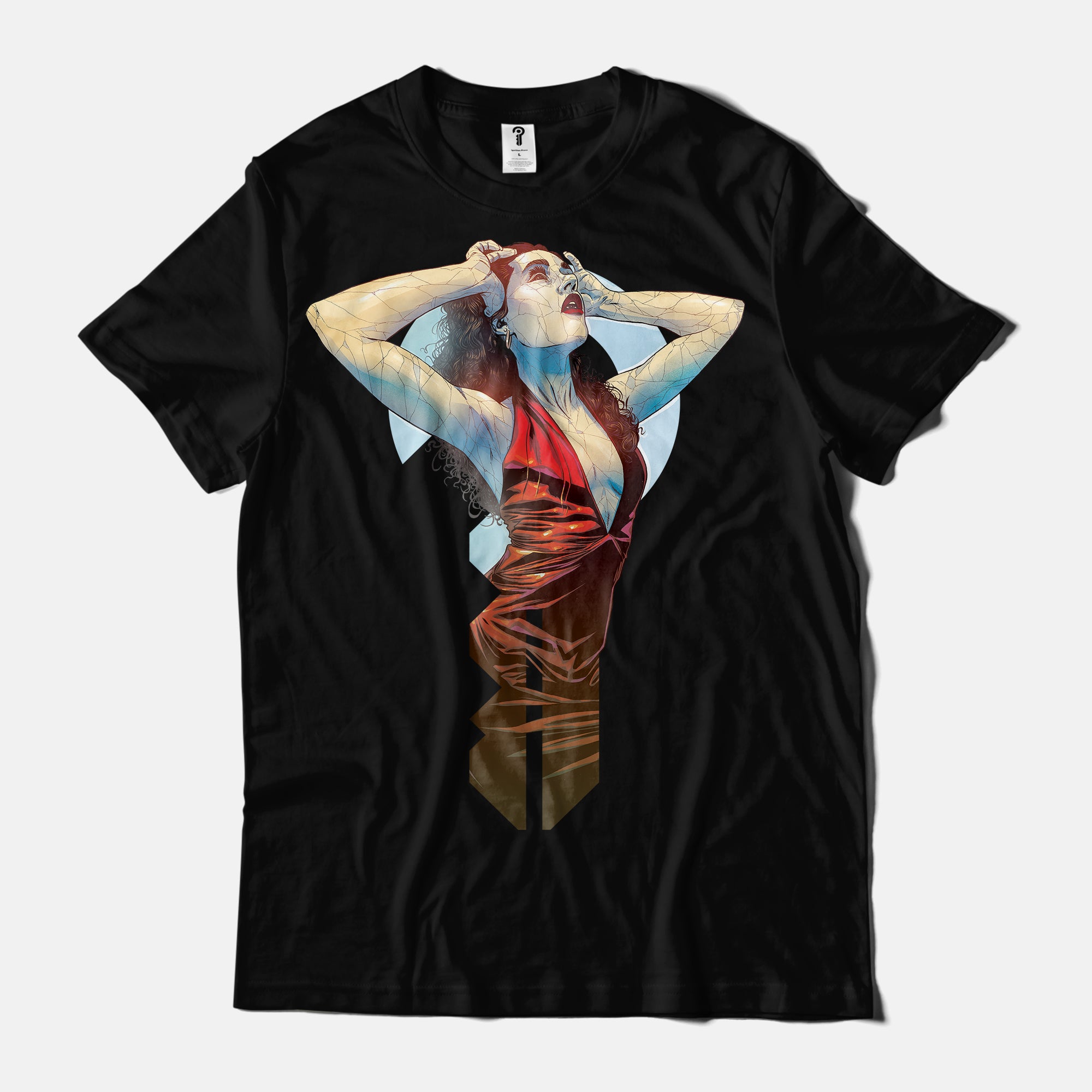 The Beauty Jeremy Haun Key Art Black T-Shirt