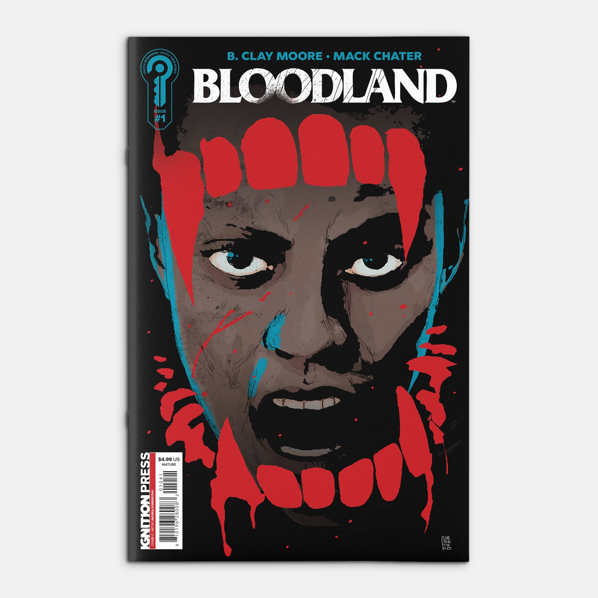 Bloodland #1 Cover C Andrea Sorrentino 1:10