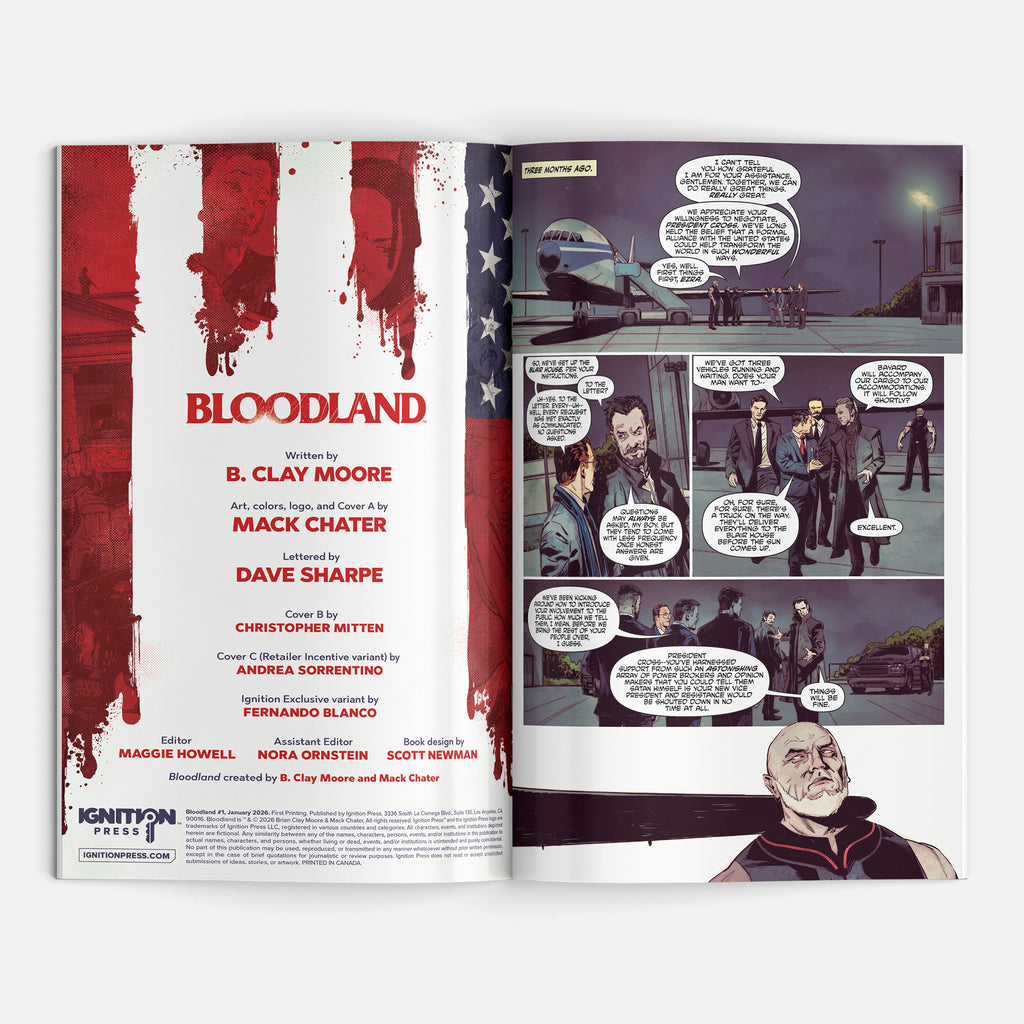 Bloodland #1 Cover C Andrea Sorrentino 1:10