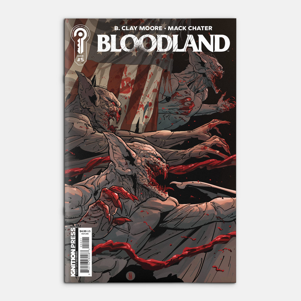 Bloodland #5 Cover B Inaki Miranda