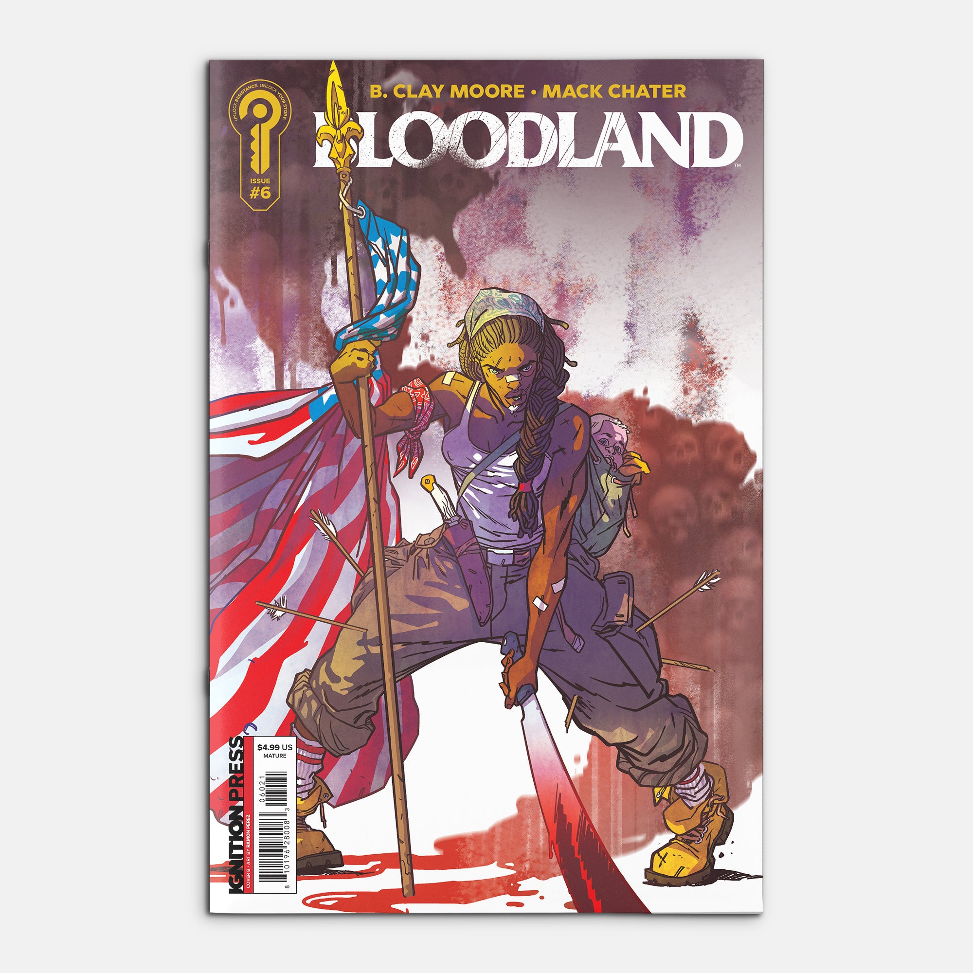 Bloodland #6 Cover B Ramón Pérez