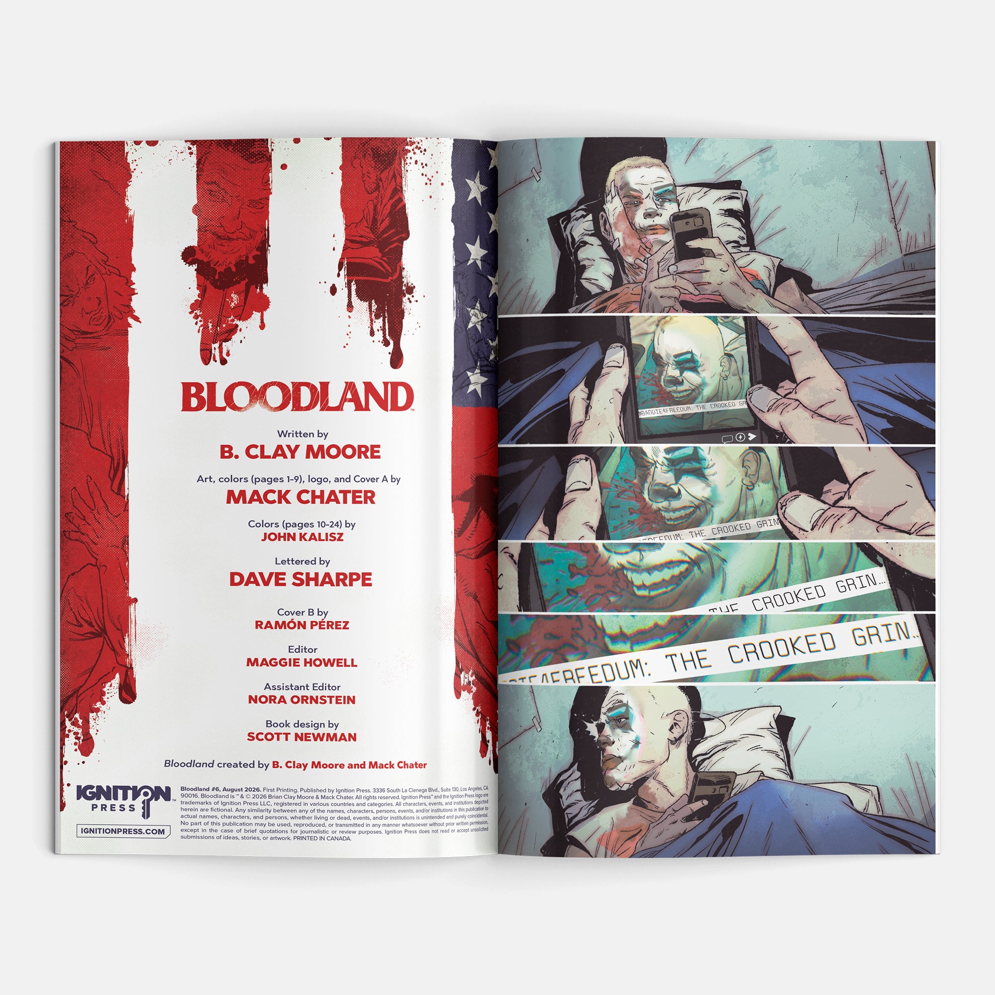 Bloodland #6 Cover A Mack Chater