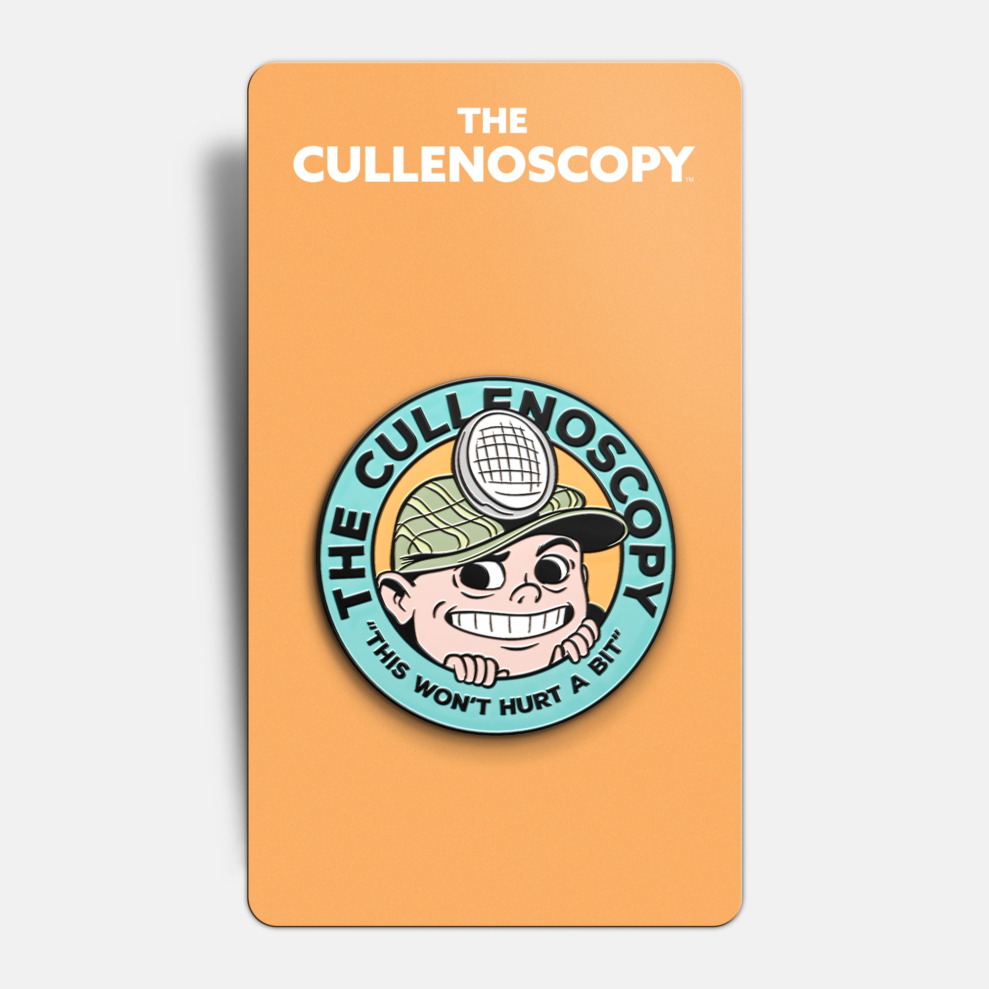 Cullenoscopy Logo Enamel Pin