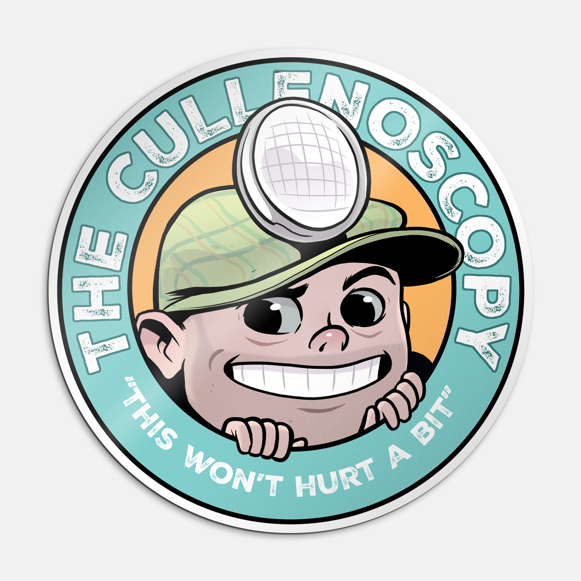 Cullenoscopy Logo Vinyl Sticker