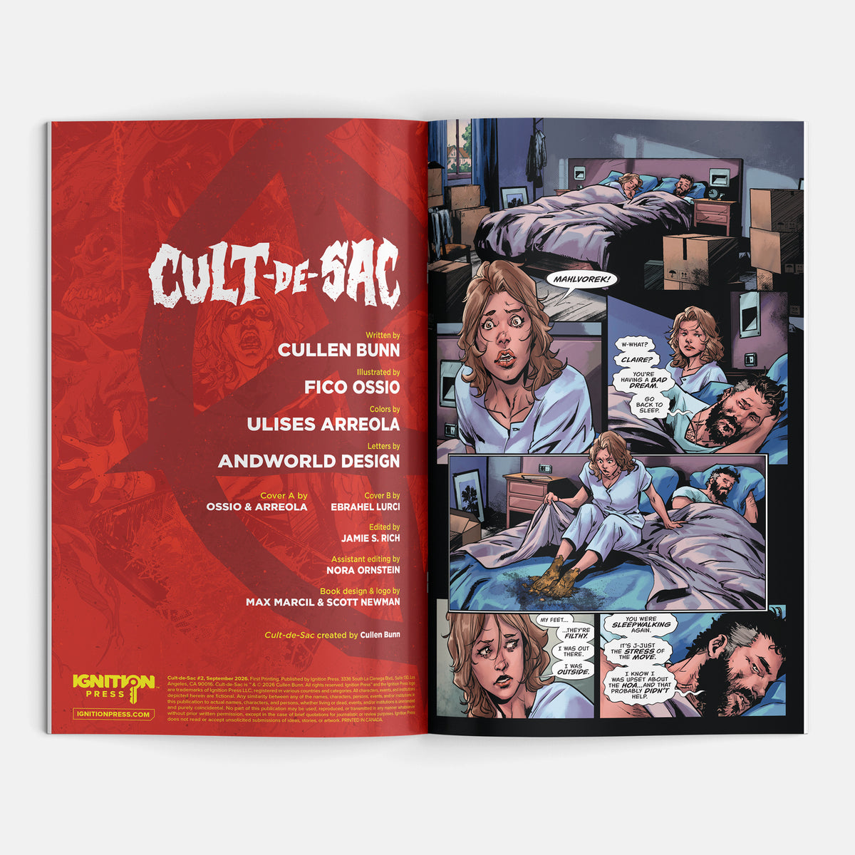 Cult-de-Sac #2 Cover A Fico Ossio