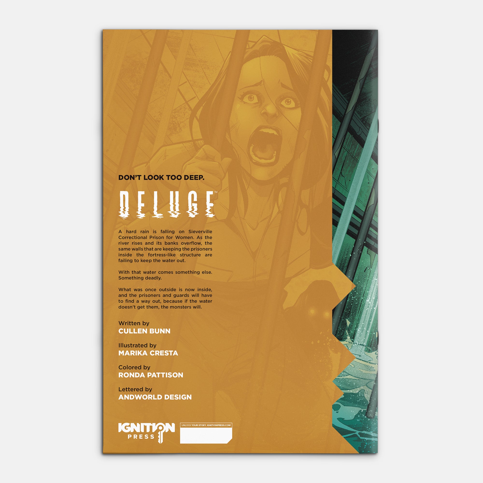 Deluge #1 Cover B Marika Cresta