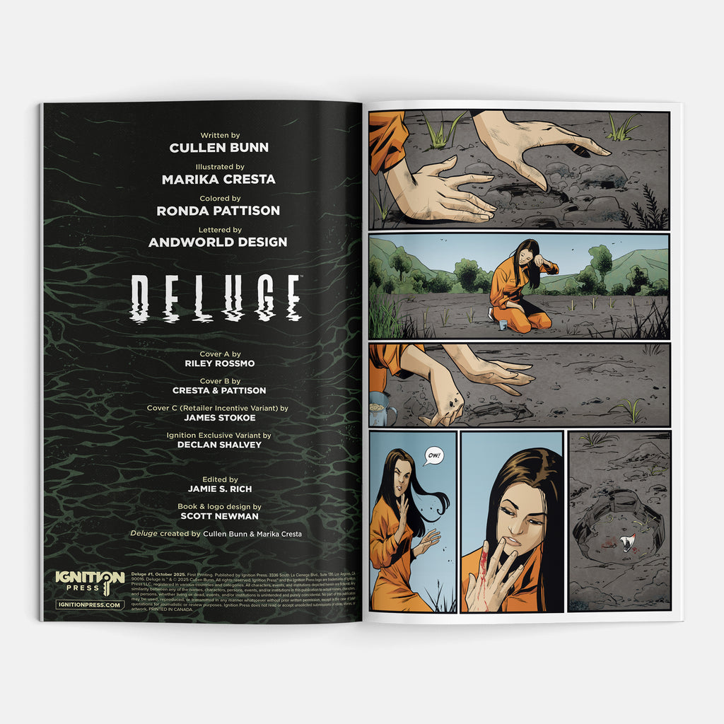 Deluge #1 Cover A Riley Rossmo