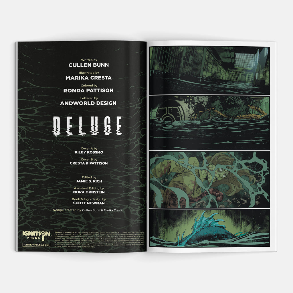 Deluge #3 Cover A Riley Rossmo