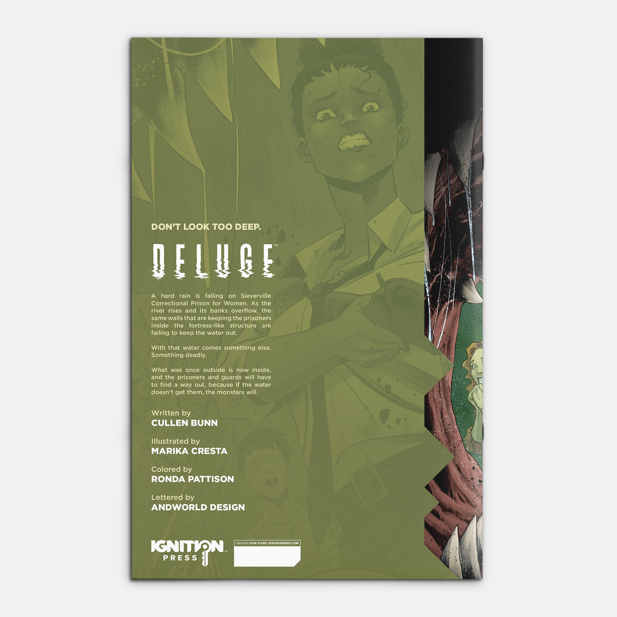 Deluge #4 Cover B Marika Cresta