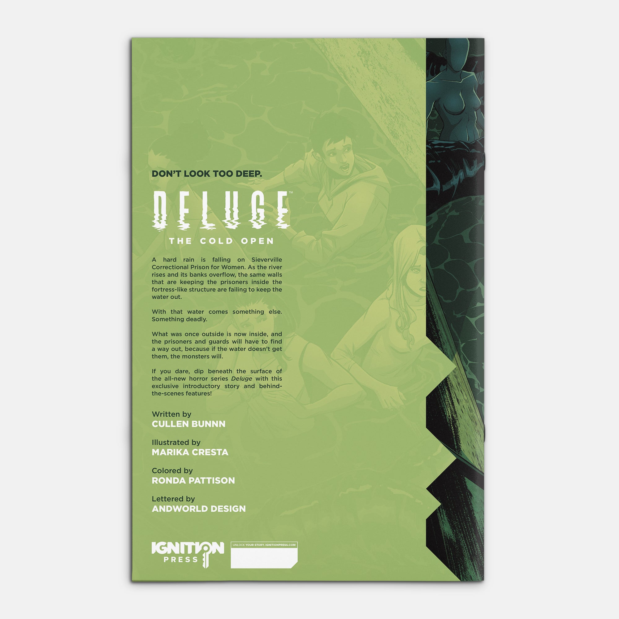 Deluge: The Cold Open Cover B Marika Cresta