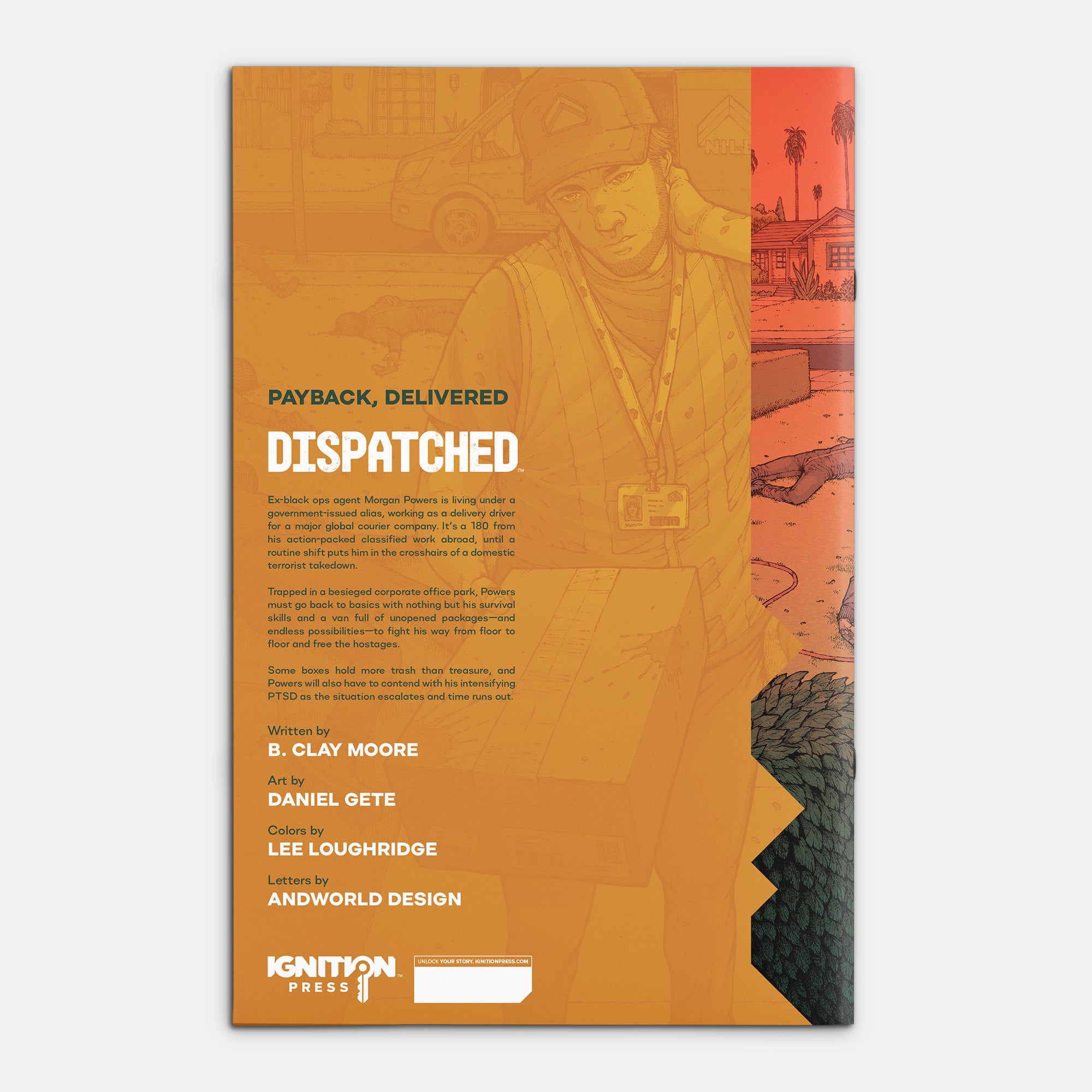 Dispatched #1 Cover A Daniel Gete