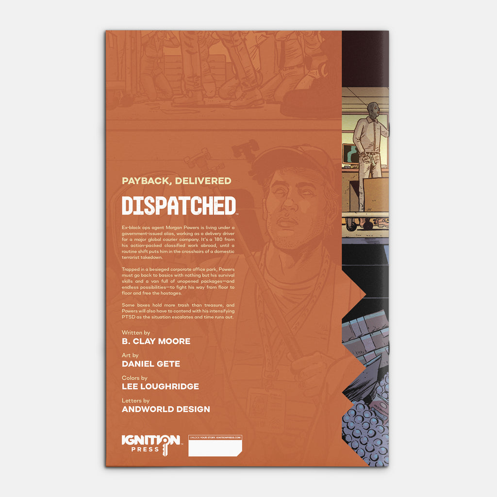 Dispatched #1 Cover B David Lapham