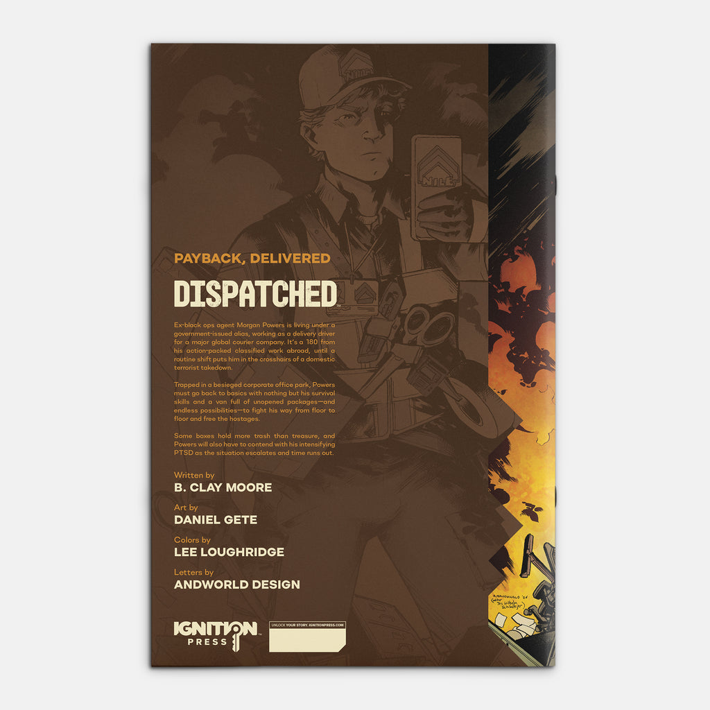 Dispatched #1 Cover C Andy MacDonald 1:10