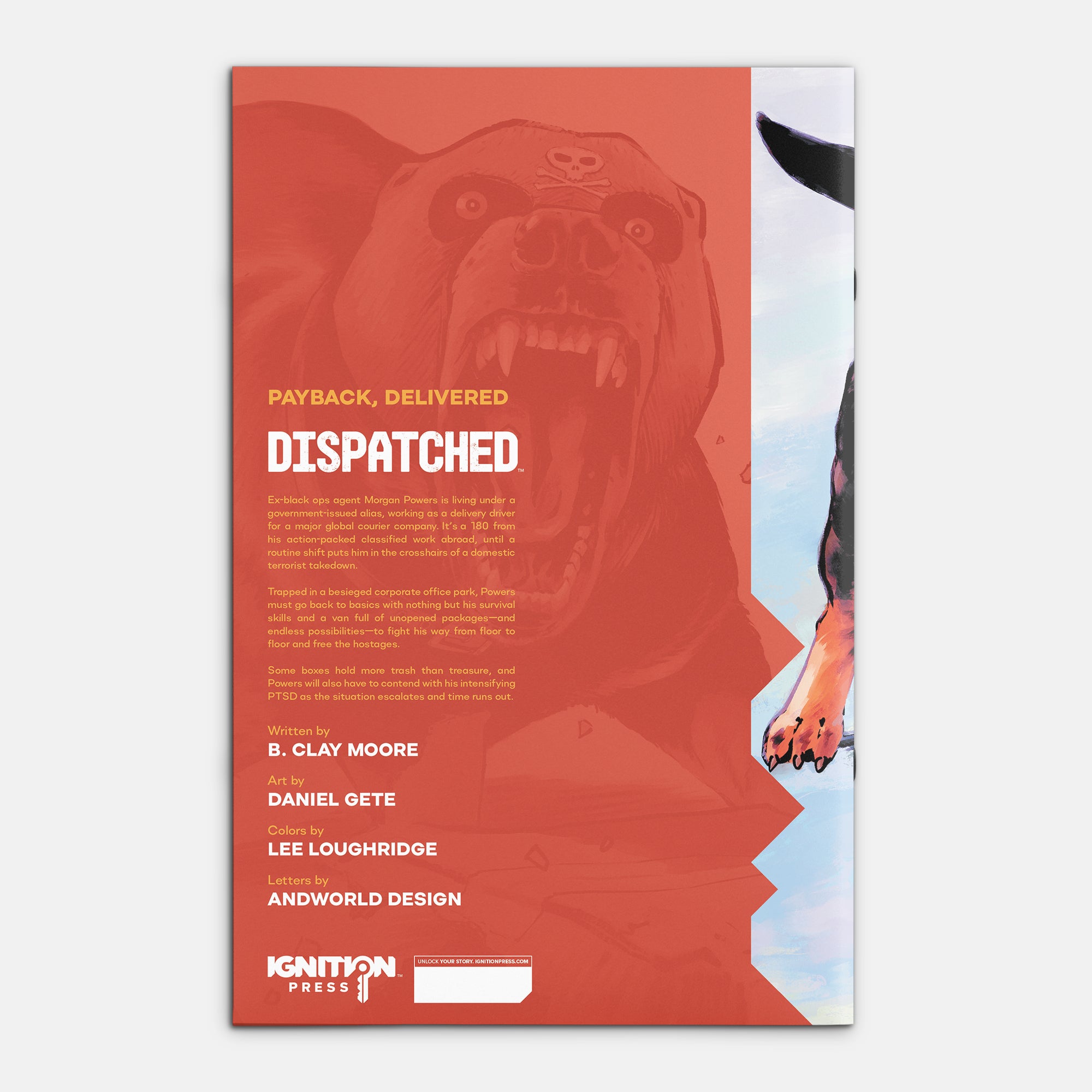 Dispatched #1 Cover D Fernando Blanco Ignition Exclusive