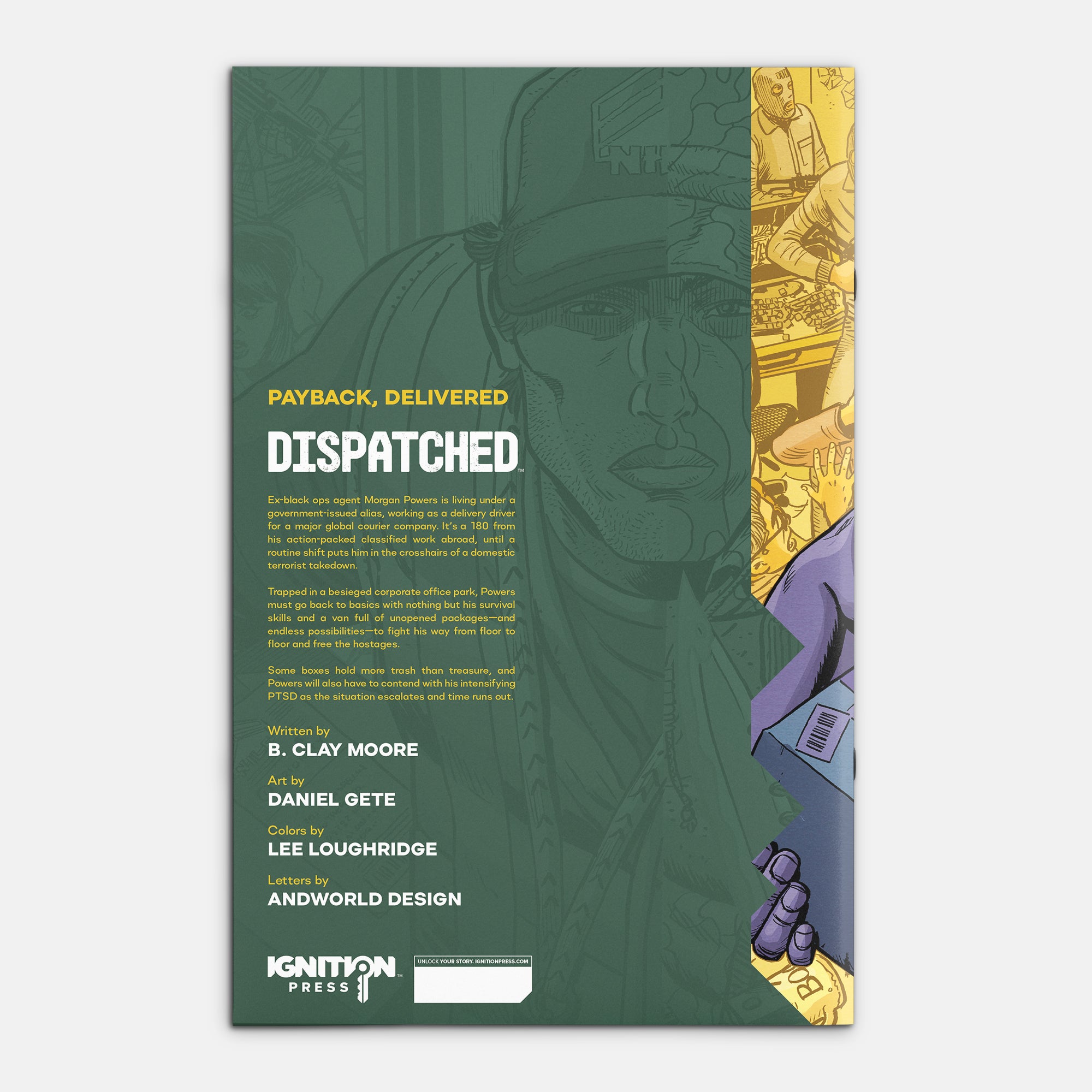 Dispatched #2 Cover B David Lapham