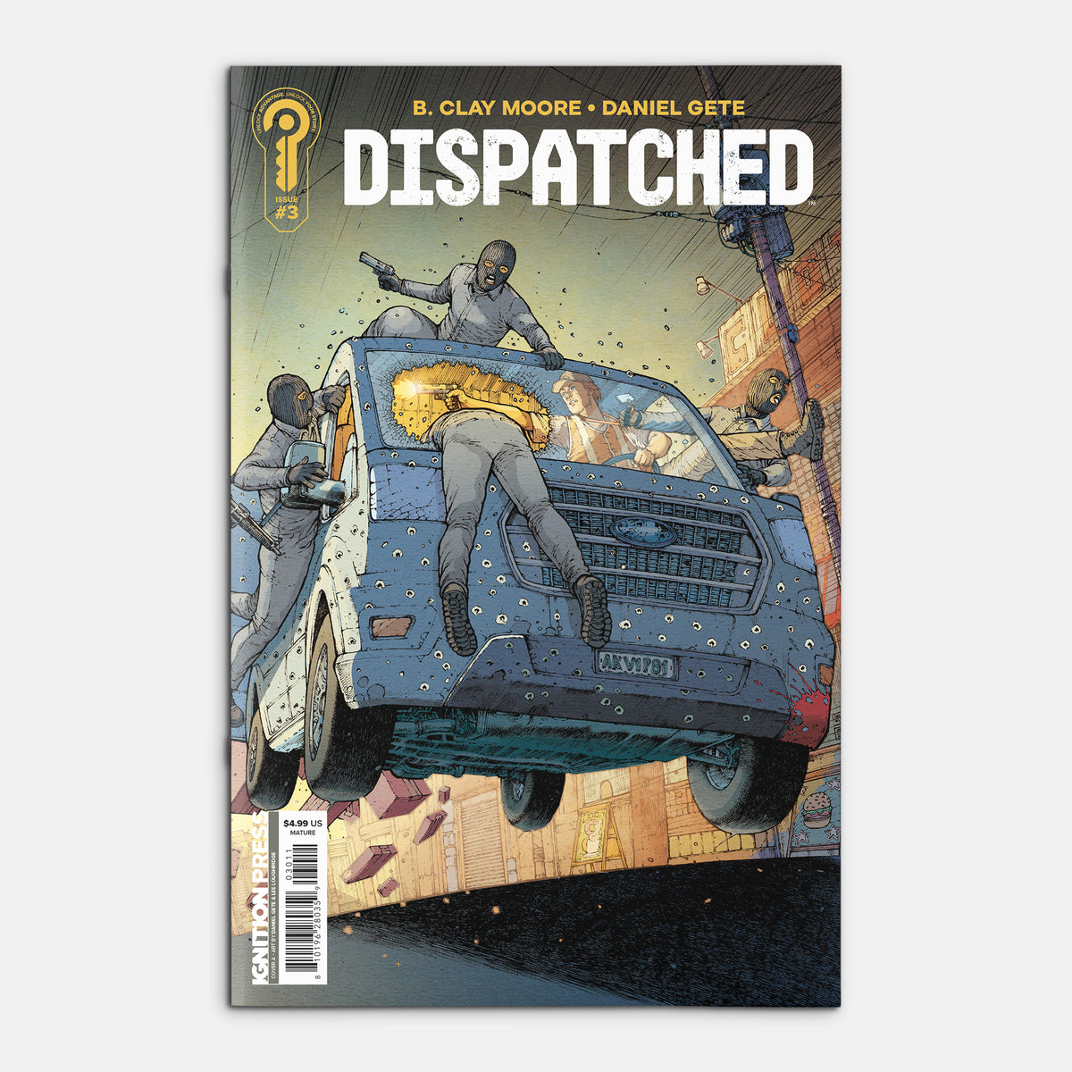 Dispatched #3 Cover A Daniel Gete