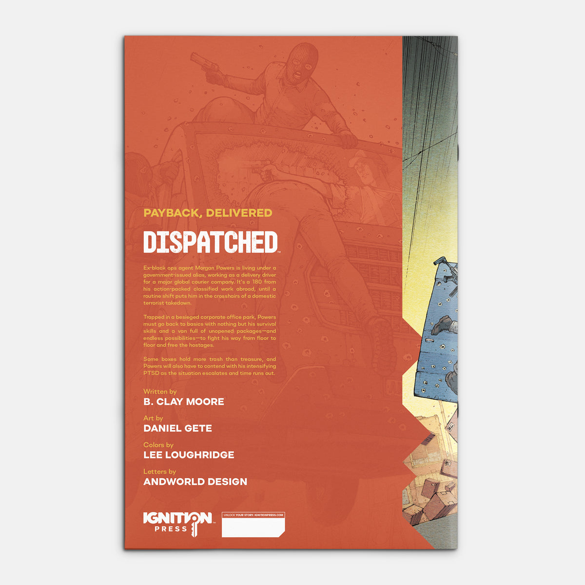 Dispatched #3 Cover A Daniel Gete