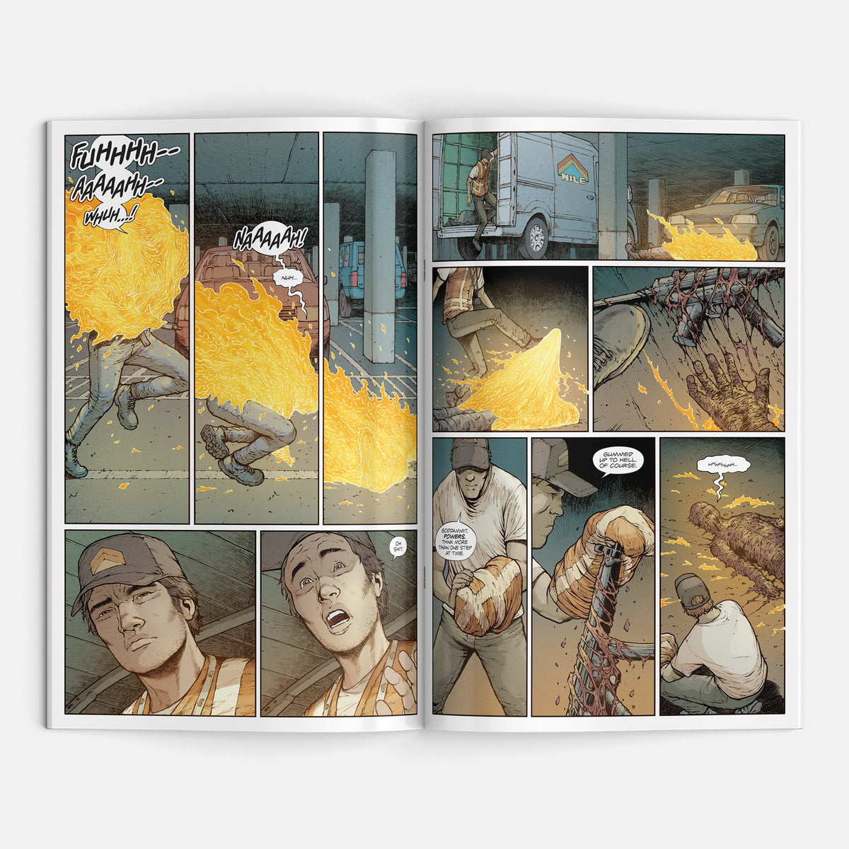 Dispatched #3 Cover B David Lapham