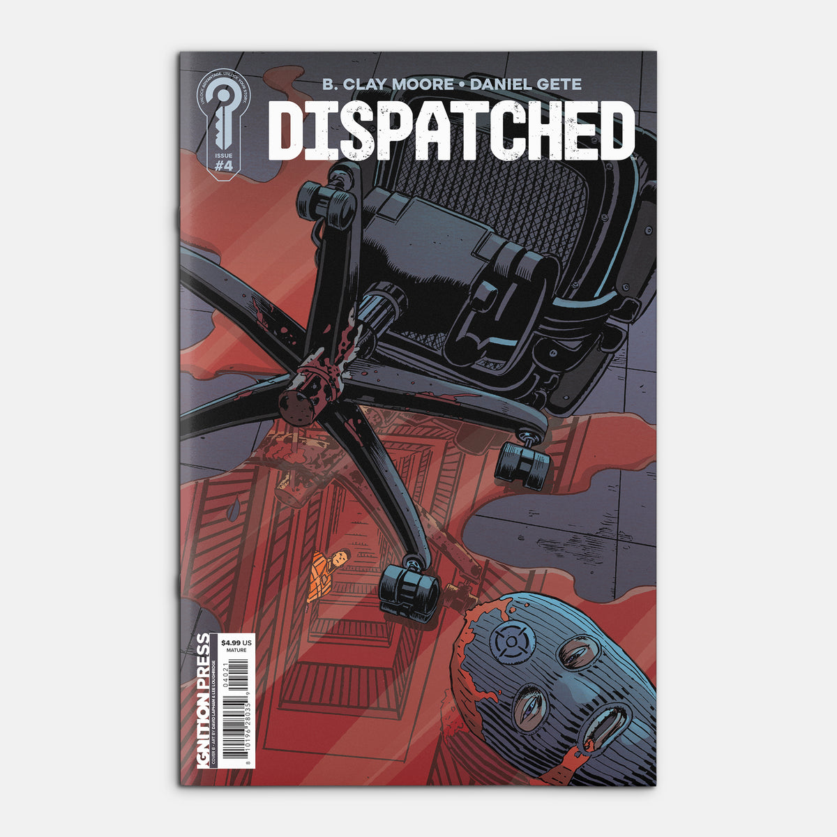 Dispatched #4 Cover B David Lapham