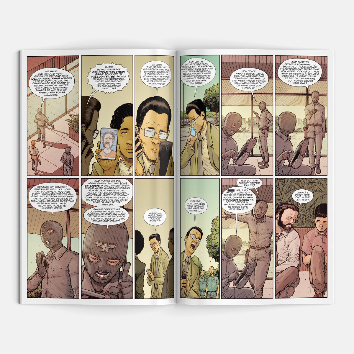 Dispatched #4 Cover A Daniel Gete