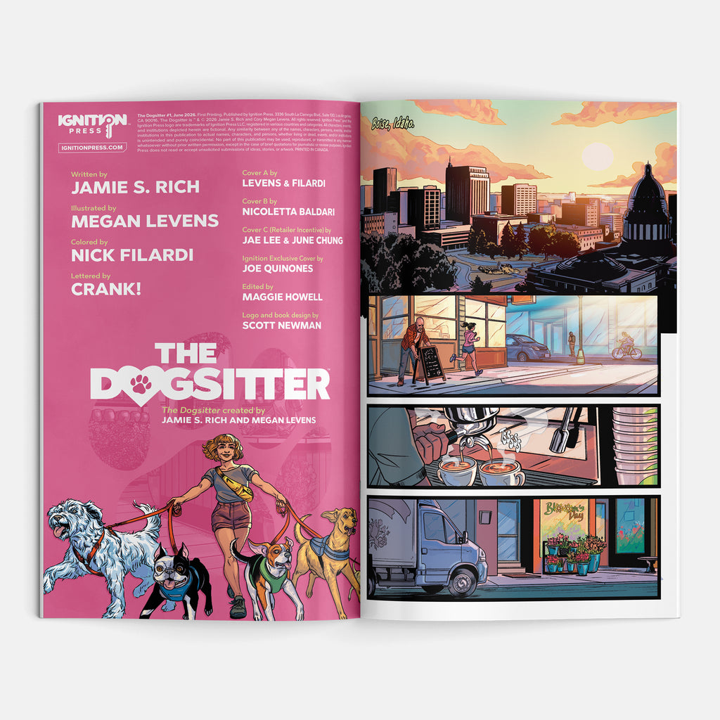 The Dogsitter #1 Cover A Megan Levens