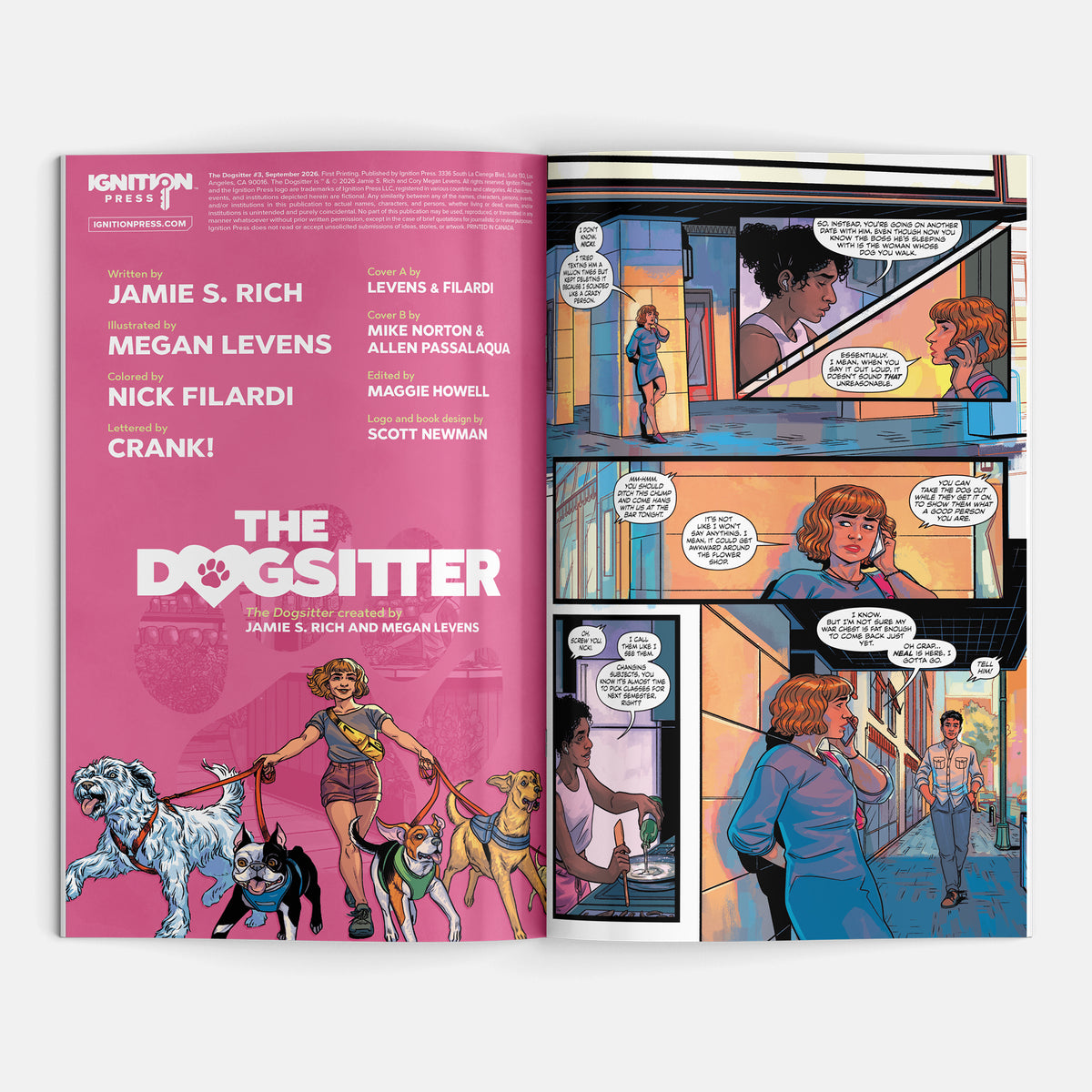 The Dogsitter #3 Cover A Megan Levens
