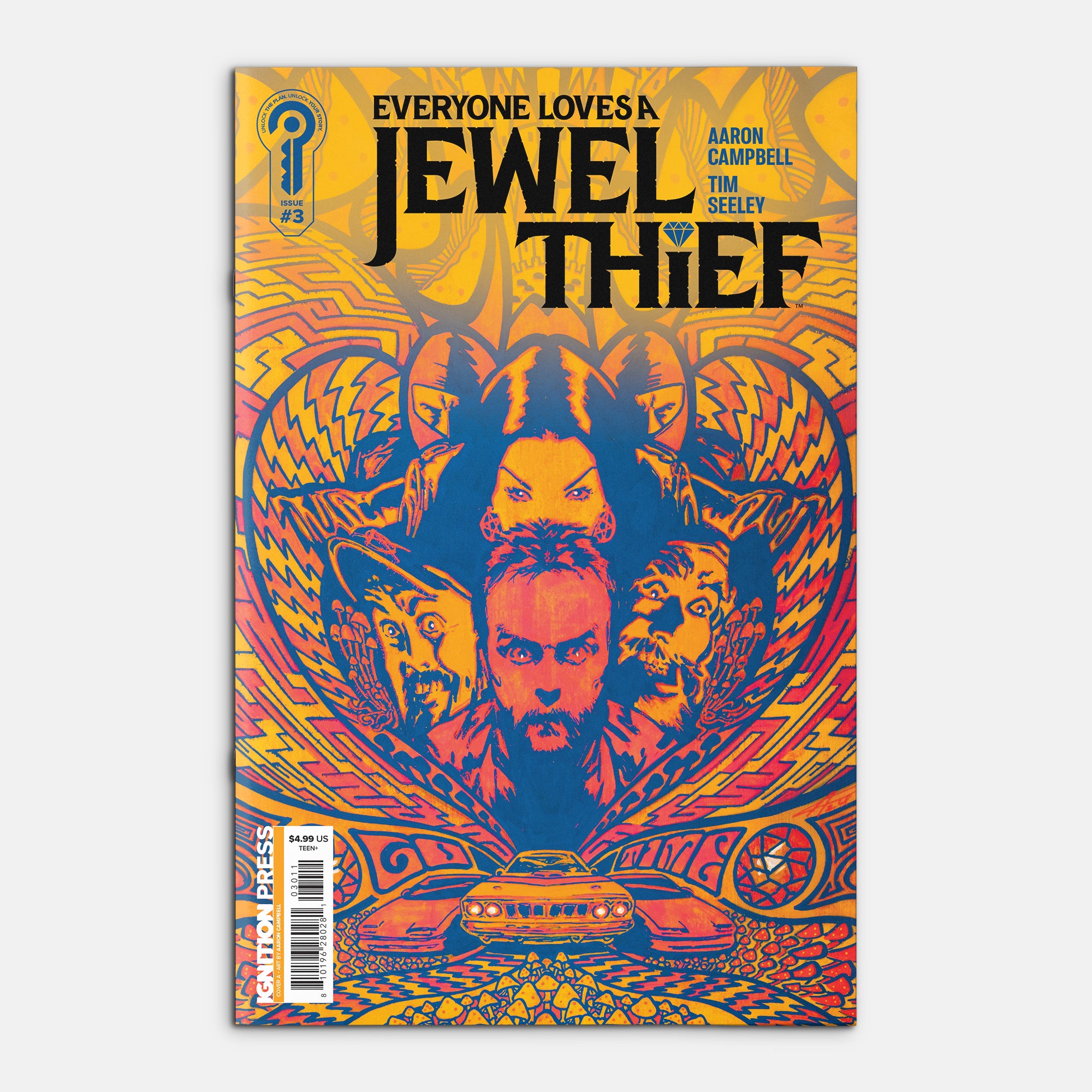 Everyone Loves A Jewel Thief #3 Cover A Aaron Campbell