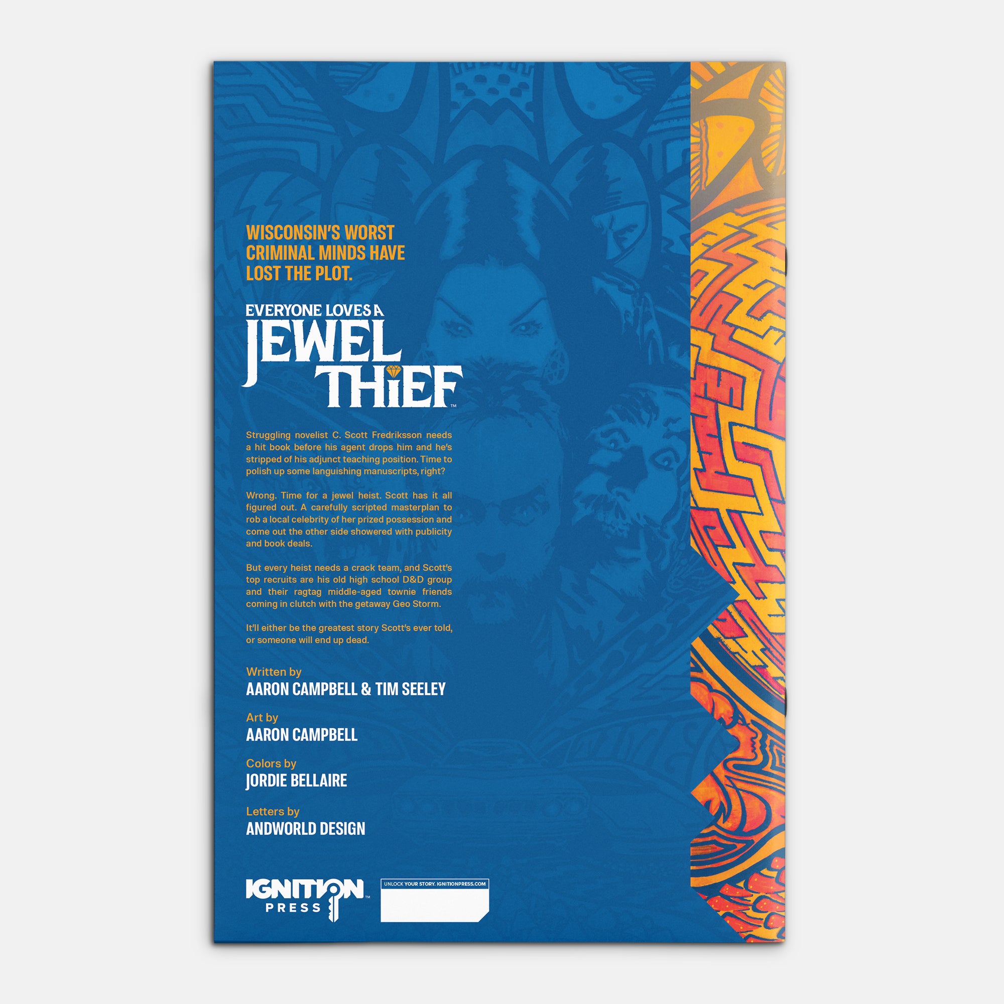 Everyone Loves A Jewel Thief #3 Cover A Aaron Campbell